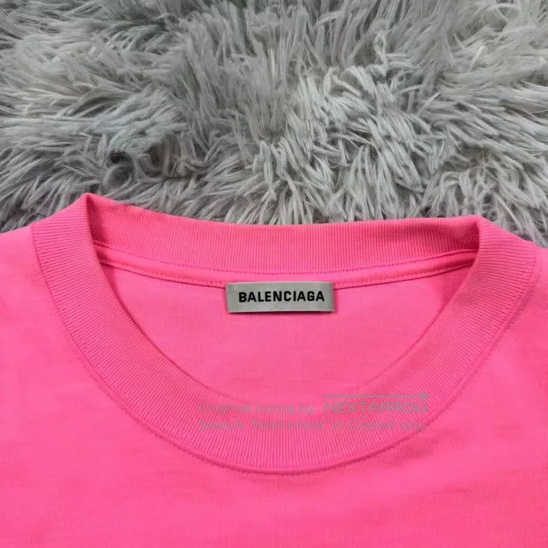 Balenciaga Balenciaga Pink Coke Short Sleeve Size US L / EU 52-54 / 3 - 2 Thumbnail