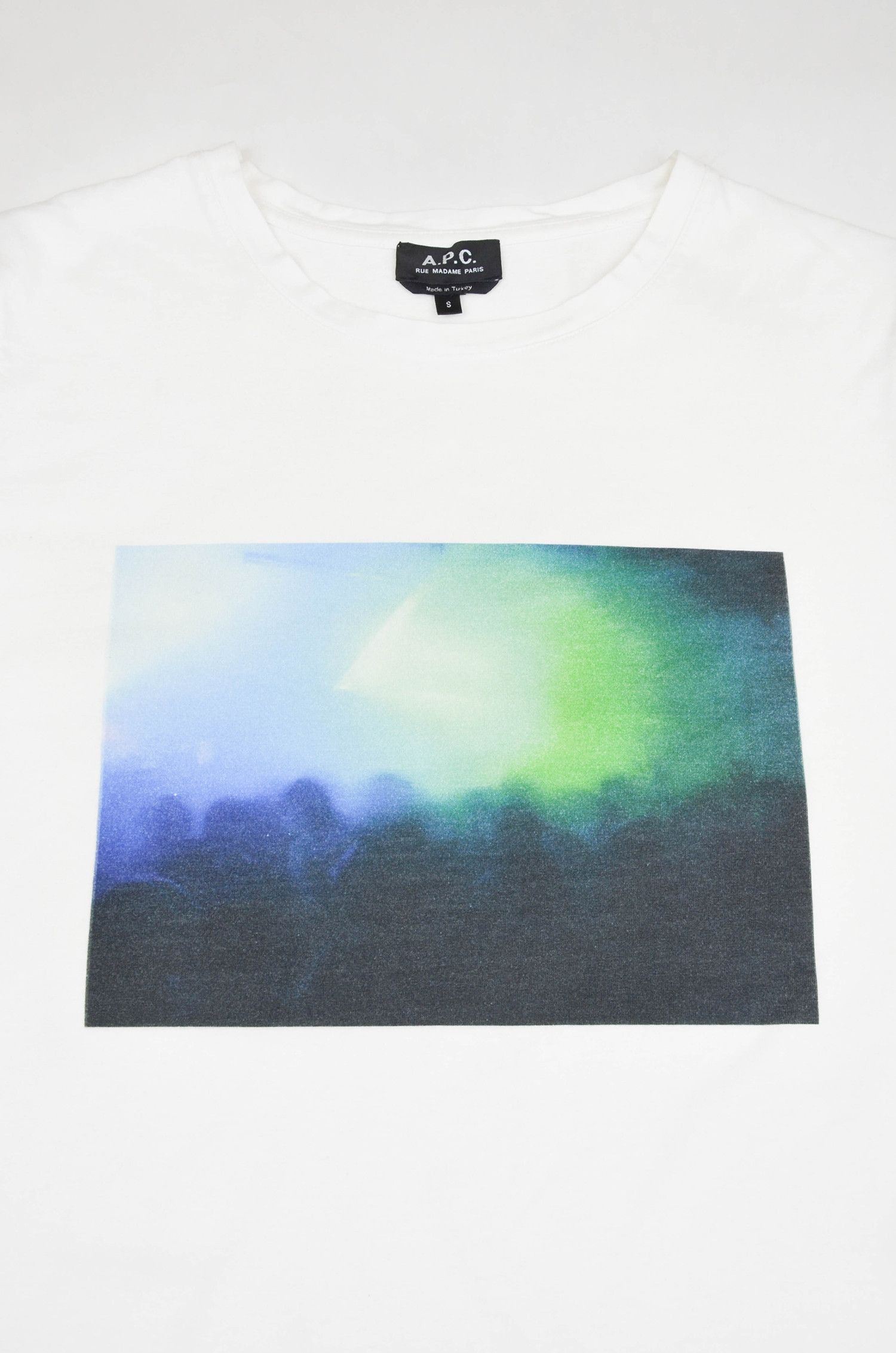 A.P.C. A.P.C. White T-Shirt with Print - S Size US S / EU 44-46 / 1 - 4 Thumbnail