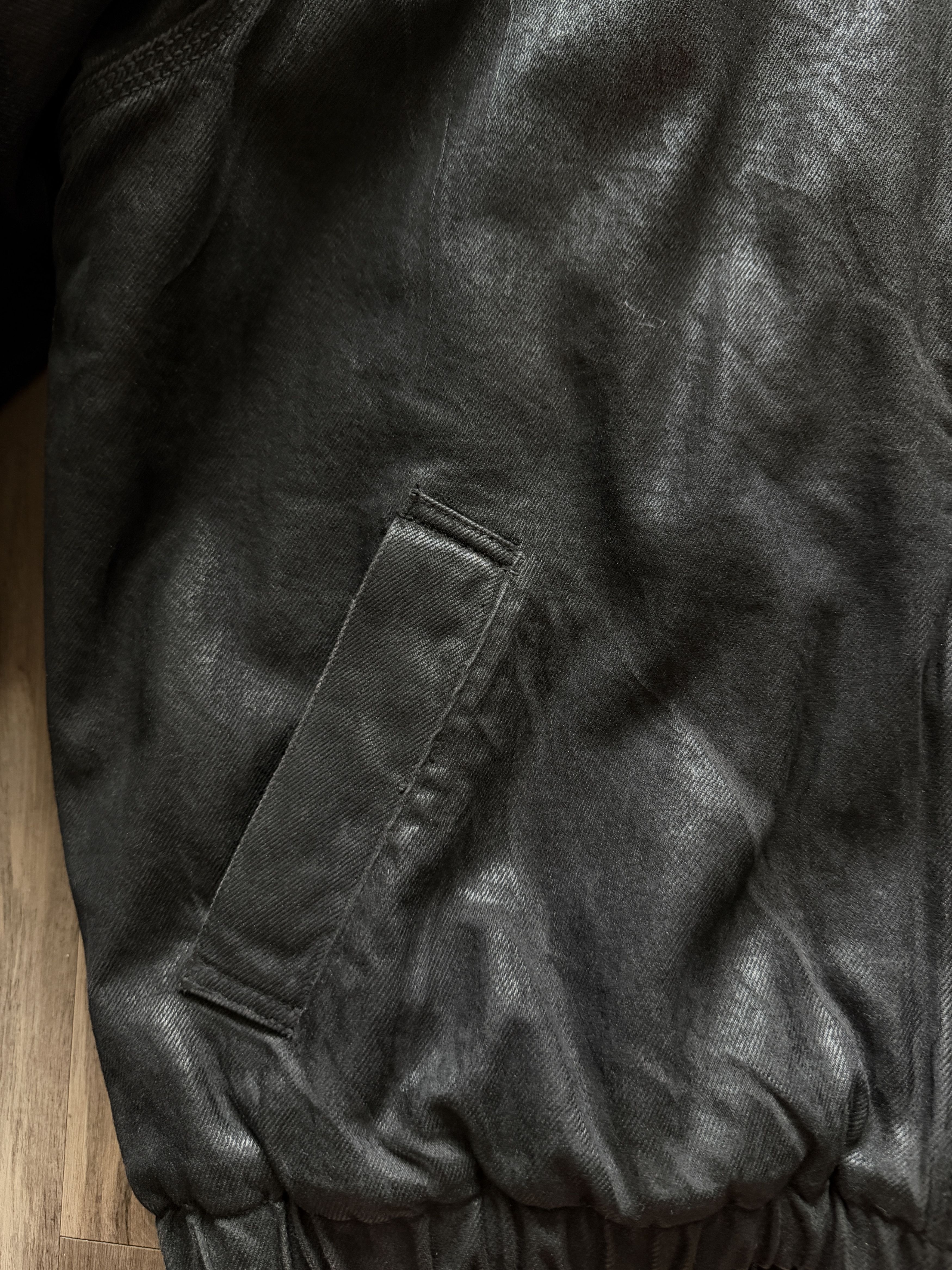 Maison Margiela × Supreme MM6 Supreme Foil Hooded Work Jacket Black Size US L / EU 52-54 / 3 - 4 Thumbnail