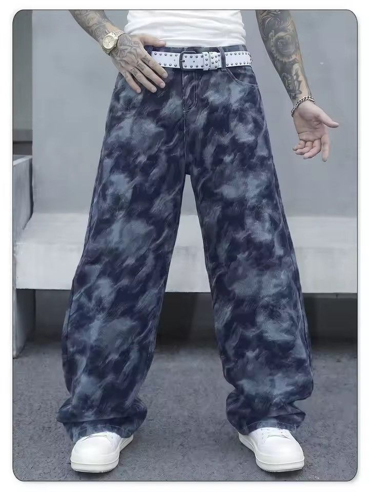 Japanese Brand Flared Punk Jeans Size US 31 - 4 Thumbnail