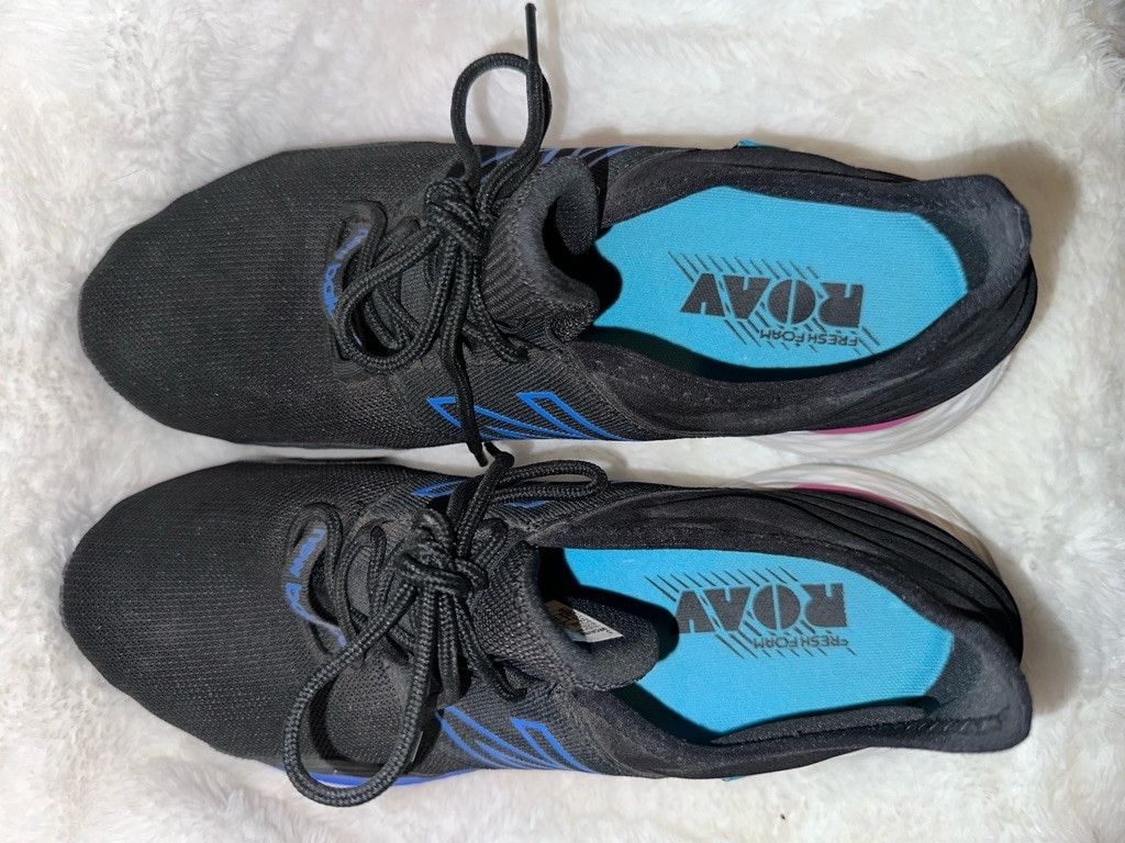 New Balance Men's New Balance Running Shoes Size 12 Black Blue Size US 12 / EU 45 - 4 Thumbnail