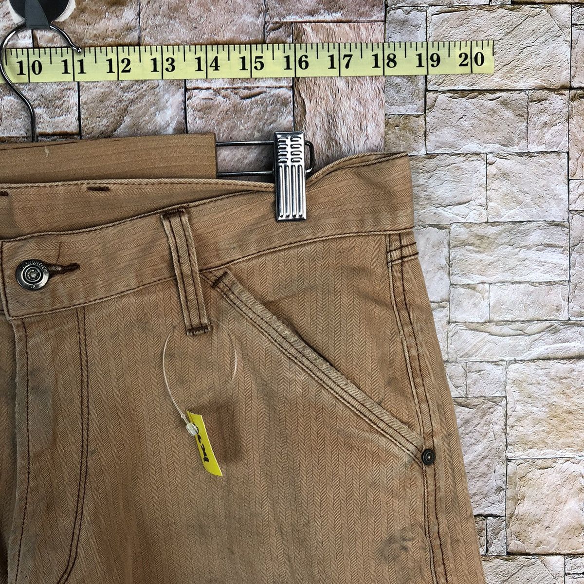 Japanese Brand Japanese Brand Brown Cargo Multipocket Pants #A624 Size US 32 / EU 48 - 9 Thumbnail