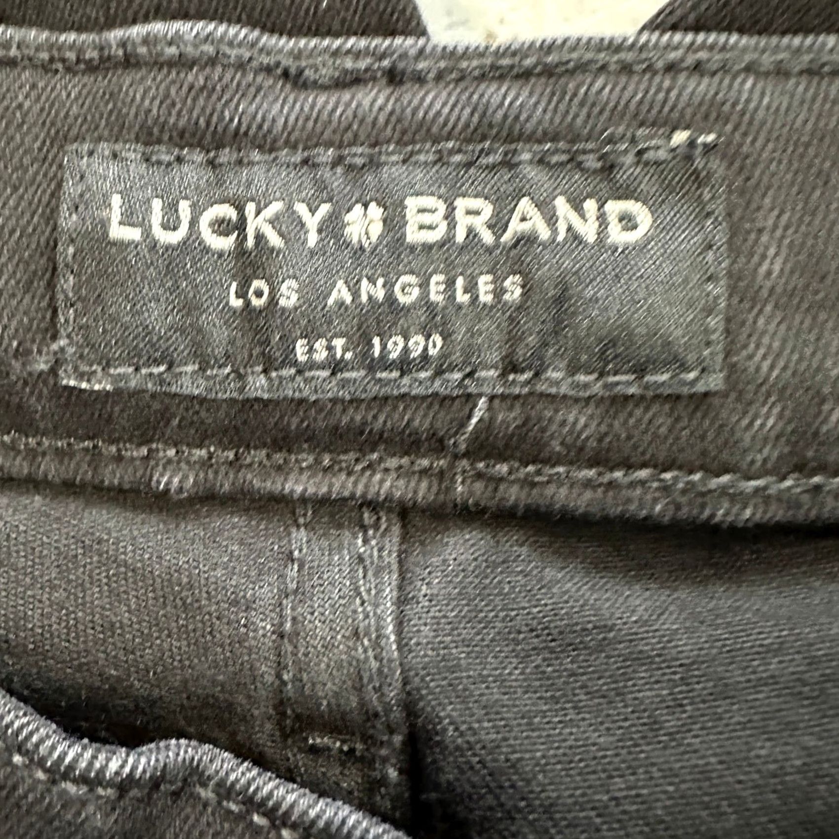 Lucky Brand Lucky Brand 412 Men Slim Jeans 32X32 Black Distressed 2 Way Stretch Athletic NEW Jeans Slim Men Black 32 32 Inseam 32 Mens Size US 32 / EU 48 - 5 Thumbnail