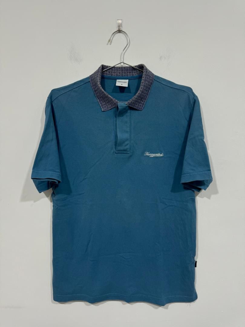 thisisneverthat Thisisneverthat Blue Polo Tee Size US S / EU 44-46 / 1 - 1 Thumbnail
