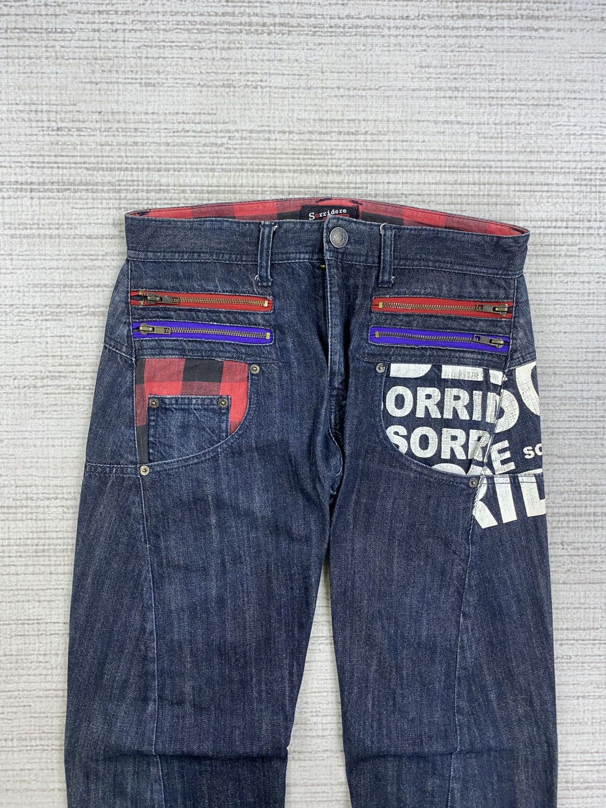 Hysteric Glamour Vintage Sorridere Hysteric Style Punk Design Denim Pants Size US 31 - 9 Thumbnail