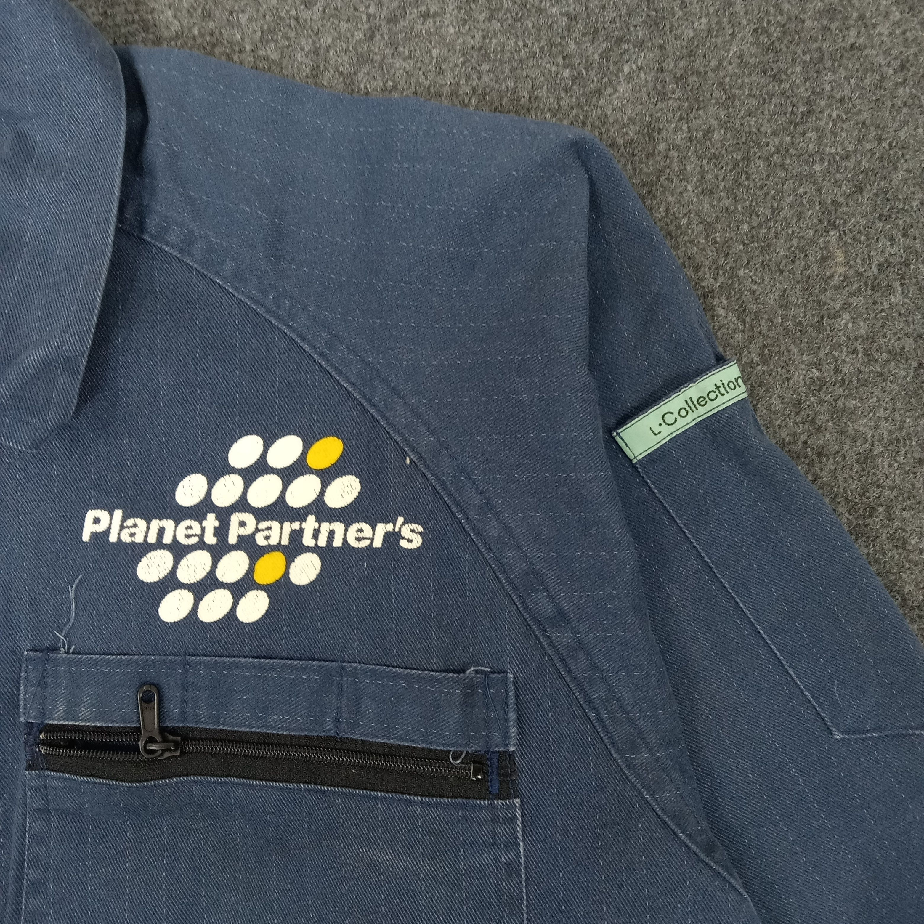 Japanese Brand × Vintage Planet Partner's Japanese Brand Coverall Jacket Size US L / EU 52-54 / 3 - 7 Thumbnail