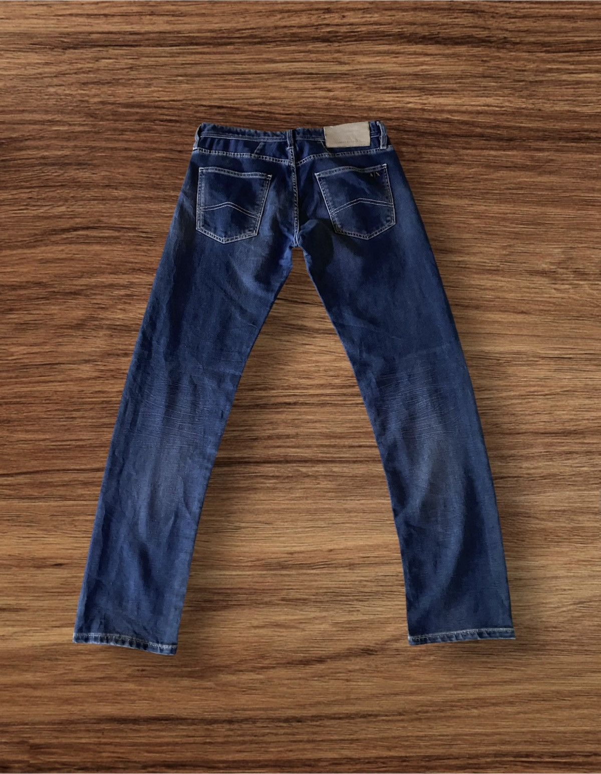 Armani Exchange × Designer × Vintage Armani Exchange Slim Fit Blue Denim Size US 32 / EU 48 - 1 Thumbnail