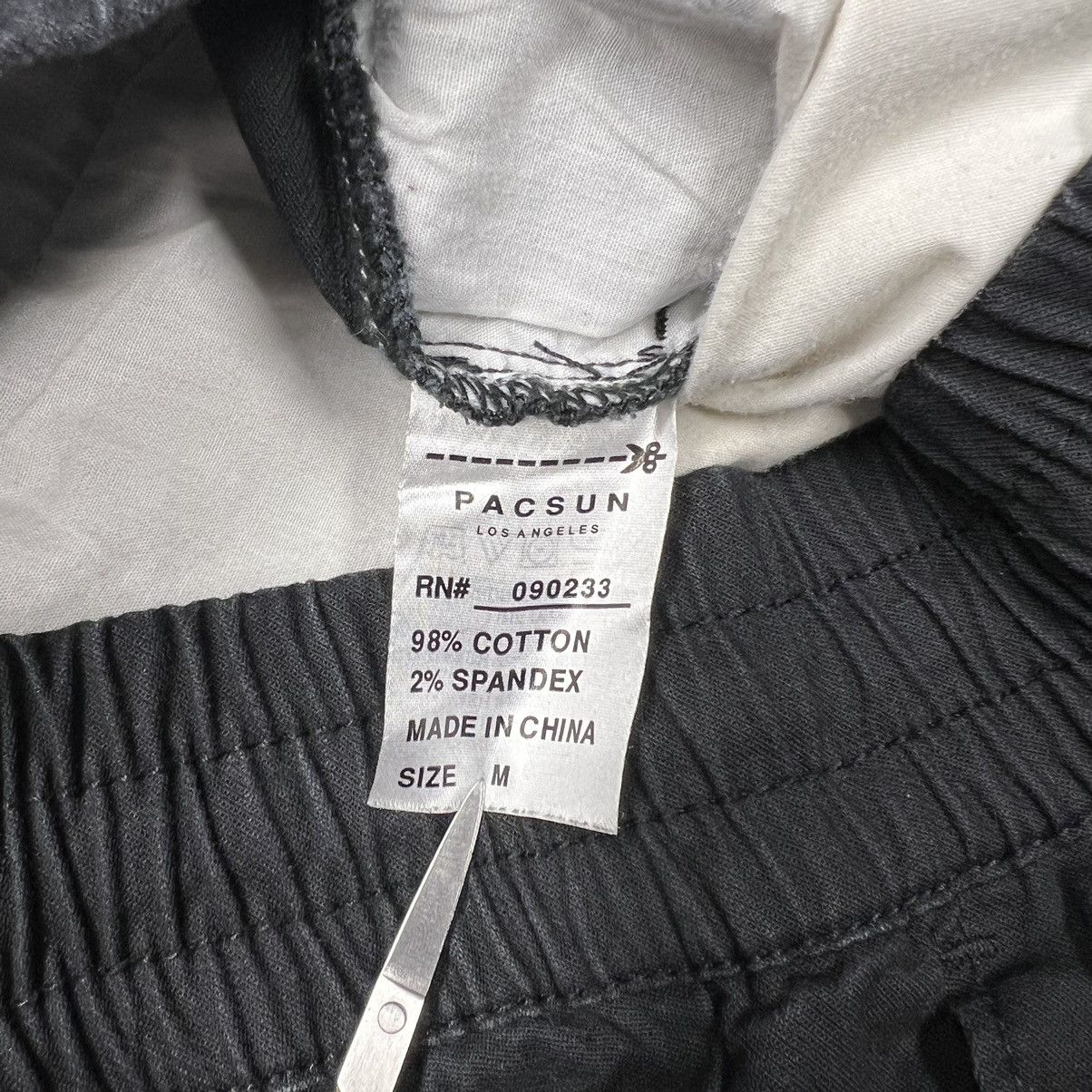 Pacsun Pacsun Pants Black Skinny Stacked Drawstring Ankle Zipper Size US 32 / EU 48 - 7 Thumbnail