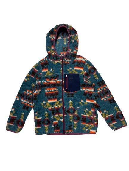 Japanese Brand × Vintage VINTAGE TITICACA FLEECE ZIPPER HOODIE Size US S / EU 44-46 / 1 - 1 Thumbnail