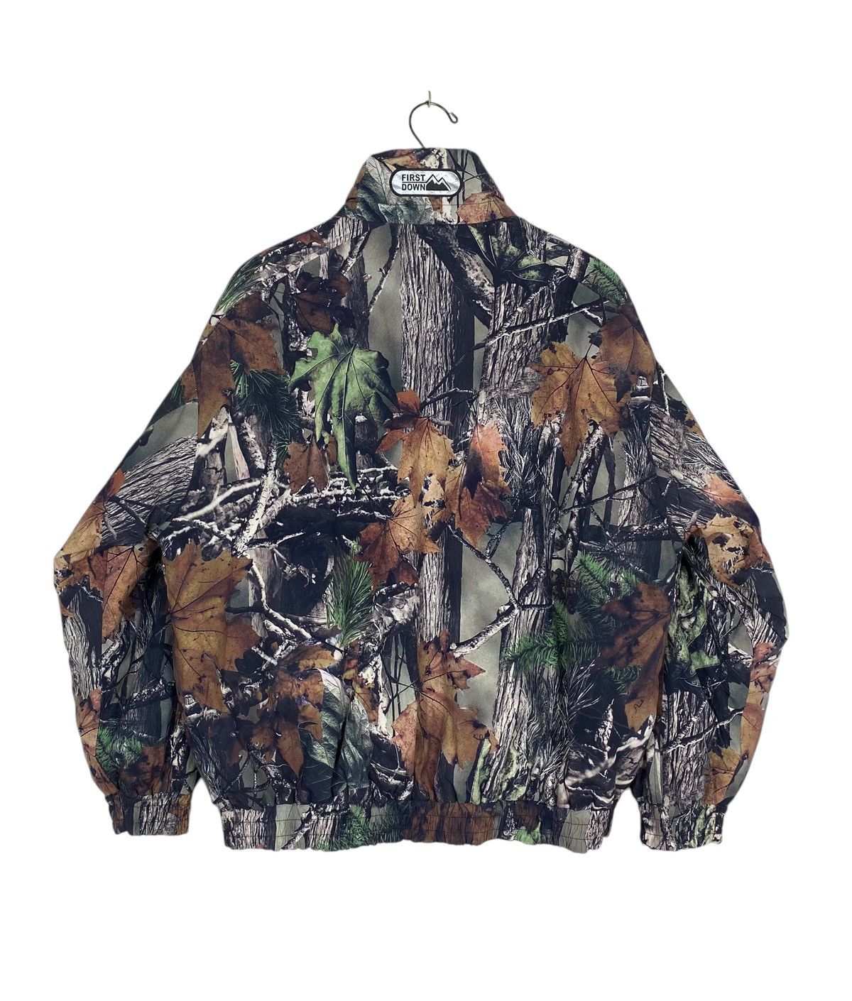 Japanese Brand First Down Reversible Real Tree Camo Deep Pile Boa Jacket Size US S / EU 44-46 / 1 - 6 Thumbnail
