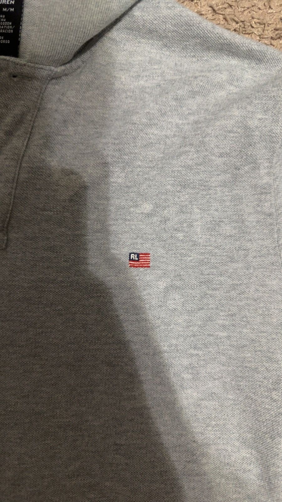Polo Ralph Lauren Polo Ralph Lauren grey vintage polo shirt used Size Medium Size US M / EU 48-50 / 2 - 4 Thumbnail