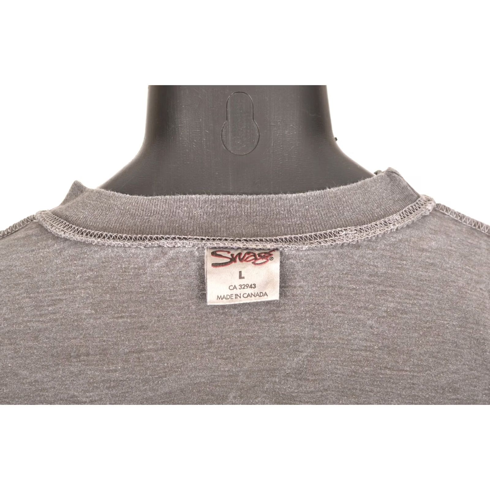 Vintage VINTAGE Swag T-Shirt Arival 90s Alannah Myles Gray Size L Mens Size US L / EU 52-54 / 3 - 6 Thumbnail