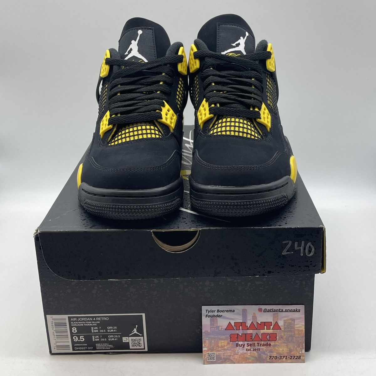 Jordan Brand Air Jordan 4 thunder Size US 8 / EU 41 - 2 Thumbnail