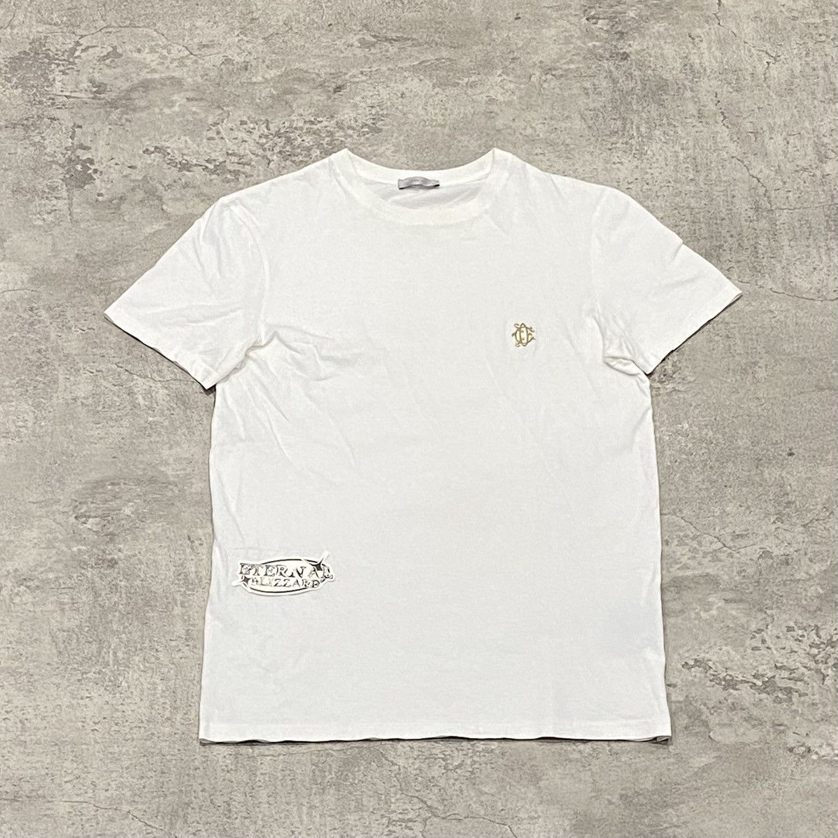 Dior Dior Embroidery Logo Tshirt Size US XXS / EU 40 - 1 Thumbnail