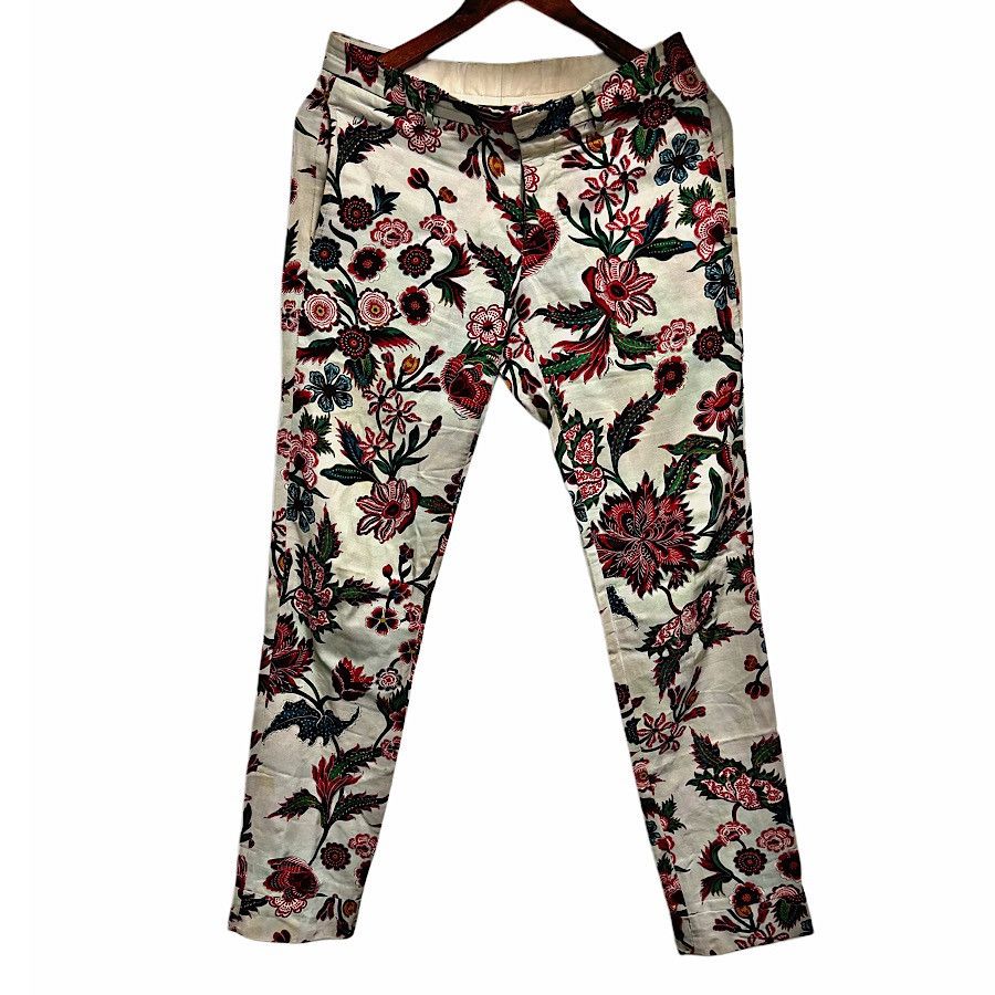 Gucci Authentic Gucci 12 SS Floral Pants Size US 30 / EU 46 - 1 Thumbnail