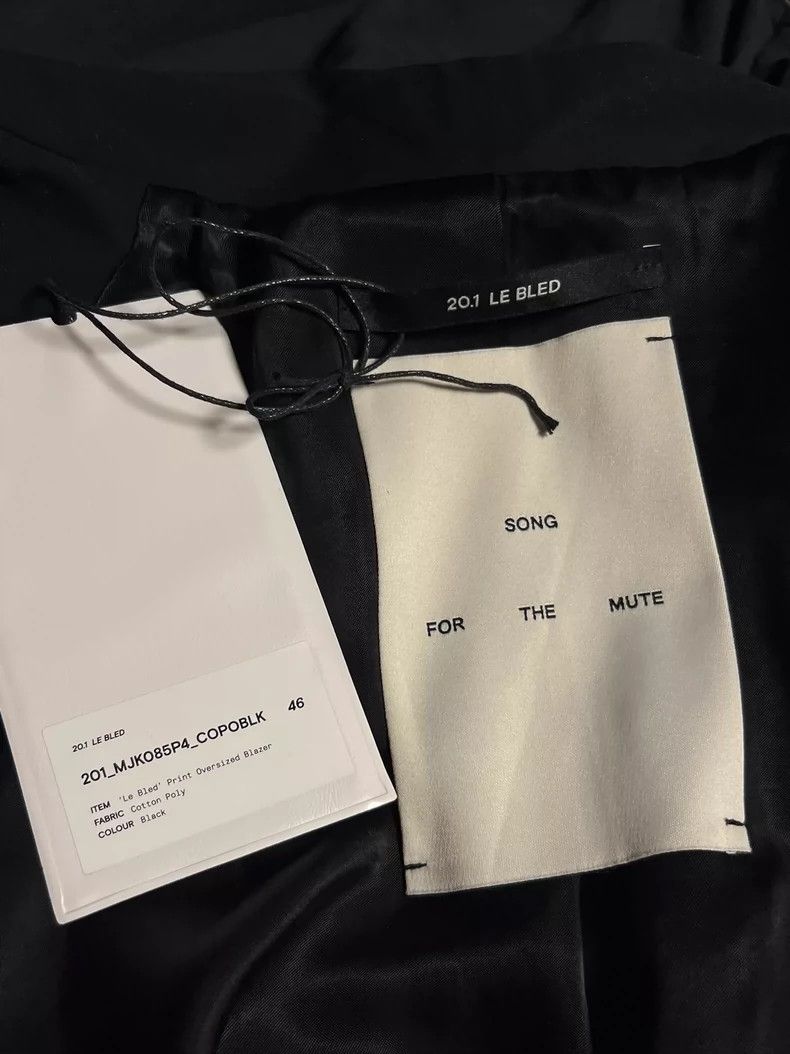 Song For The Mute song for the mute 20.11 1of15 limited edition 15 pieces of Size 46R - 8 Thumbnail