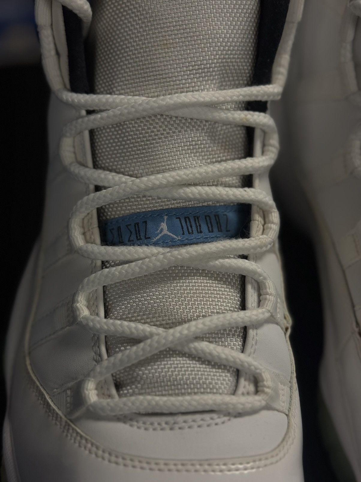 Jordan Brand × Nike Jordan 11 Legand Blue Size 11.5 2014 OG Clean 🧼 Size US 11.5 / EU 44-45 - 13 Thumbnail