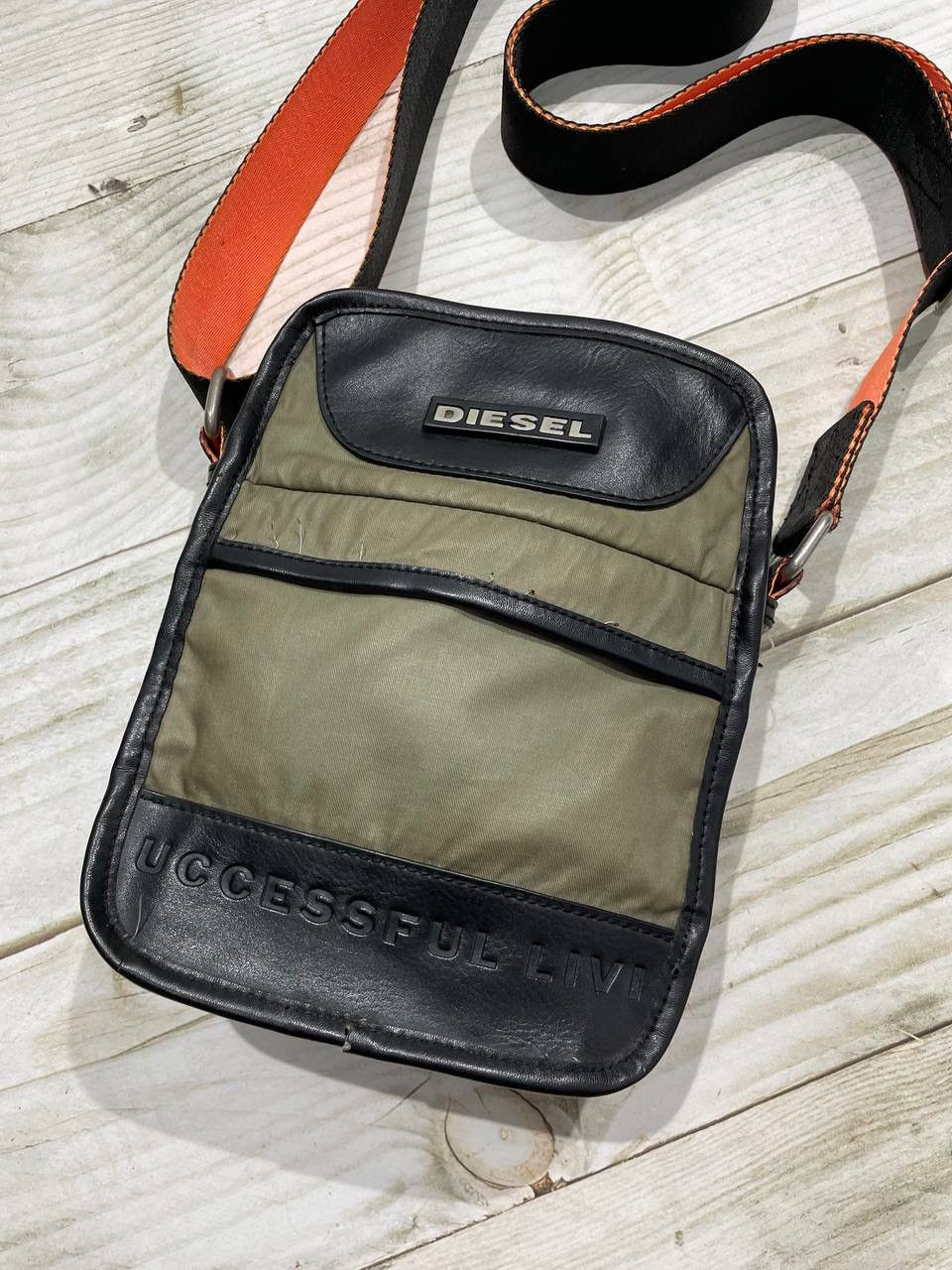 Diesel Vintage Diesel Messenger Bag Shoulders 00s Size ONE SIZE - 6 Thumbnail