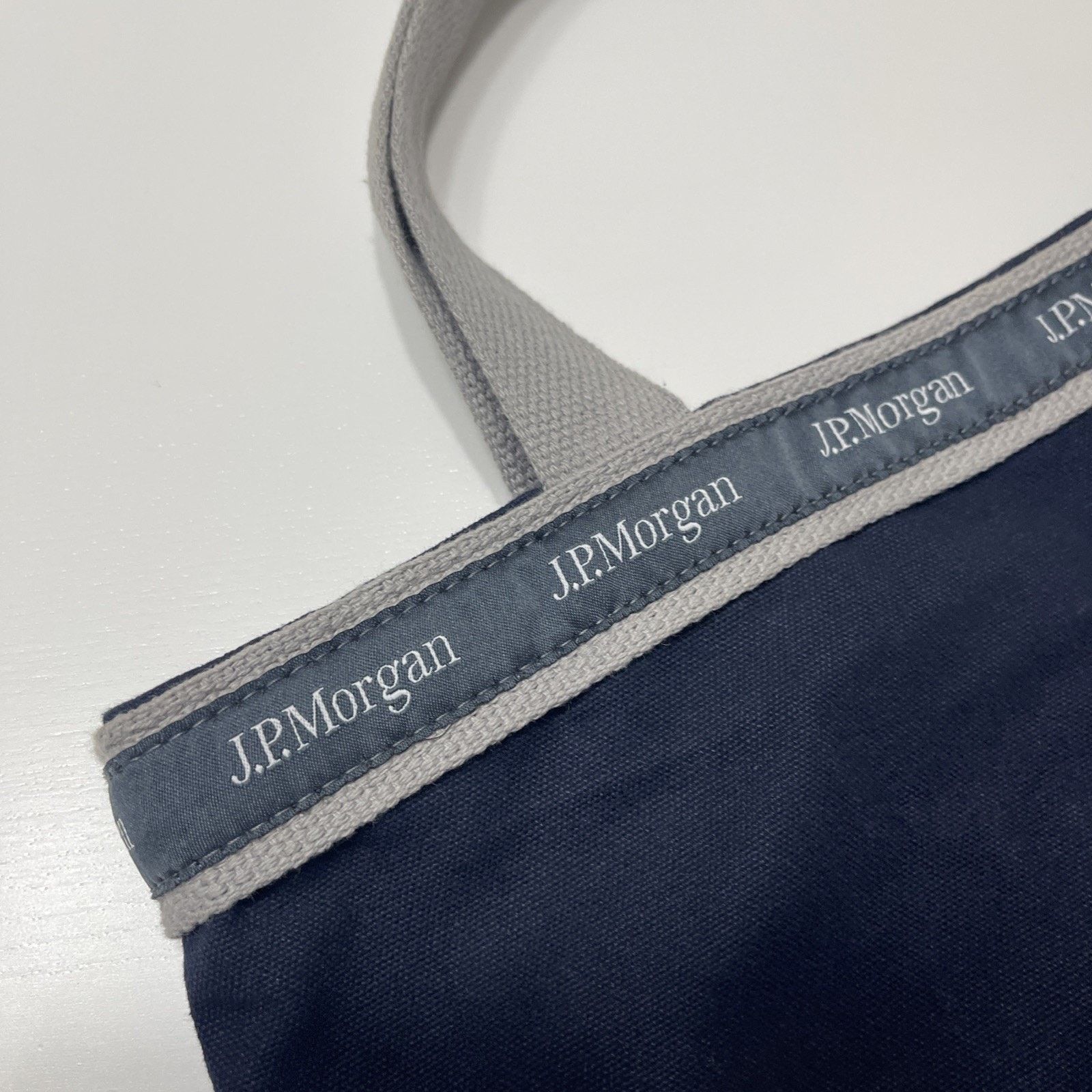 Vintage Morgan Stanley Investment Canvas Tote 17” x 14" Bag Canvas Size ONE SIZE - 2 Thumbnail