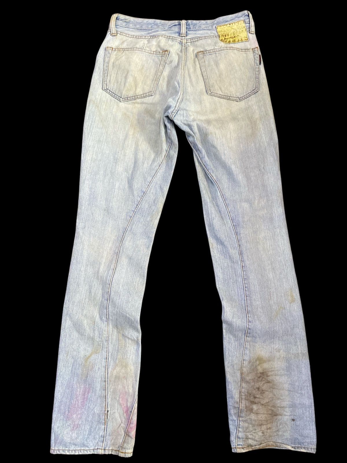 If Six Was Nine × Johnbull × Vintage Vintage John Bull Ripped Denim Size US 31 - 10 Thumbnail