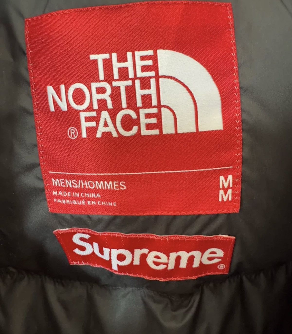 Supreme × The North Face Supreme tnf the north face leaves orange nuptse Jacket Size US M / EU 48-50 / 2 - 6 Thumbnail