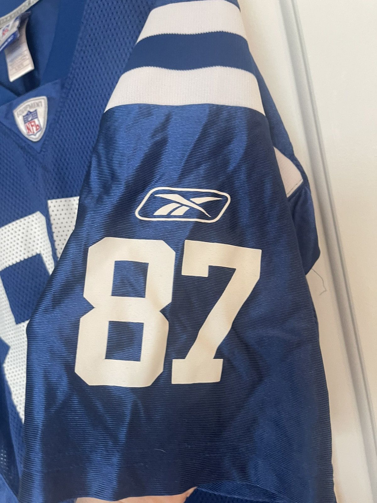 Reebok Vintage Reggie Wayne Indianapolis Colts Jersey Adult XL Size US XL / EU 56 / 4 - 5 Thumbnail