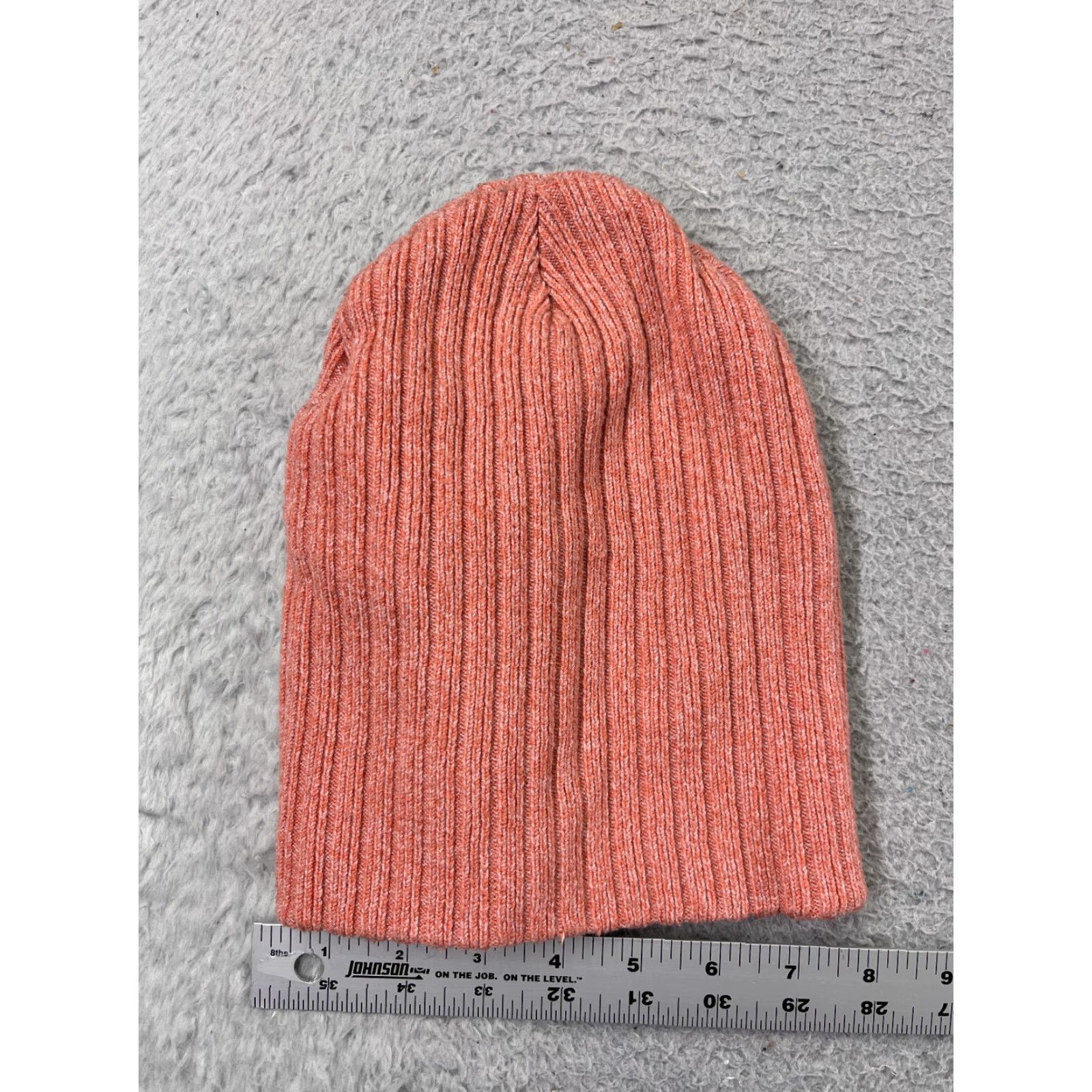 Vintage Time And Tru Beanie Toque Womens One Size Pink Knit Polyester Blend Winter Snow Size ONE SIZE - 2 Thumbnail