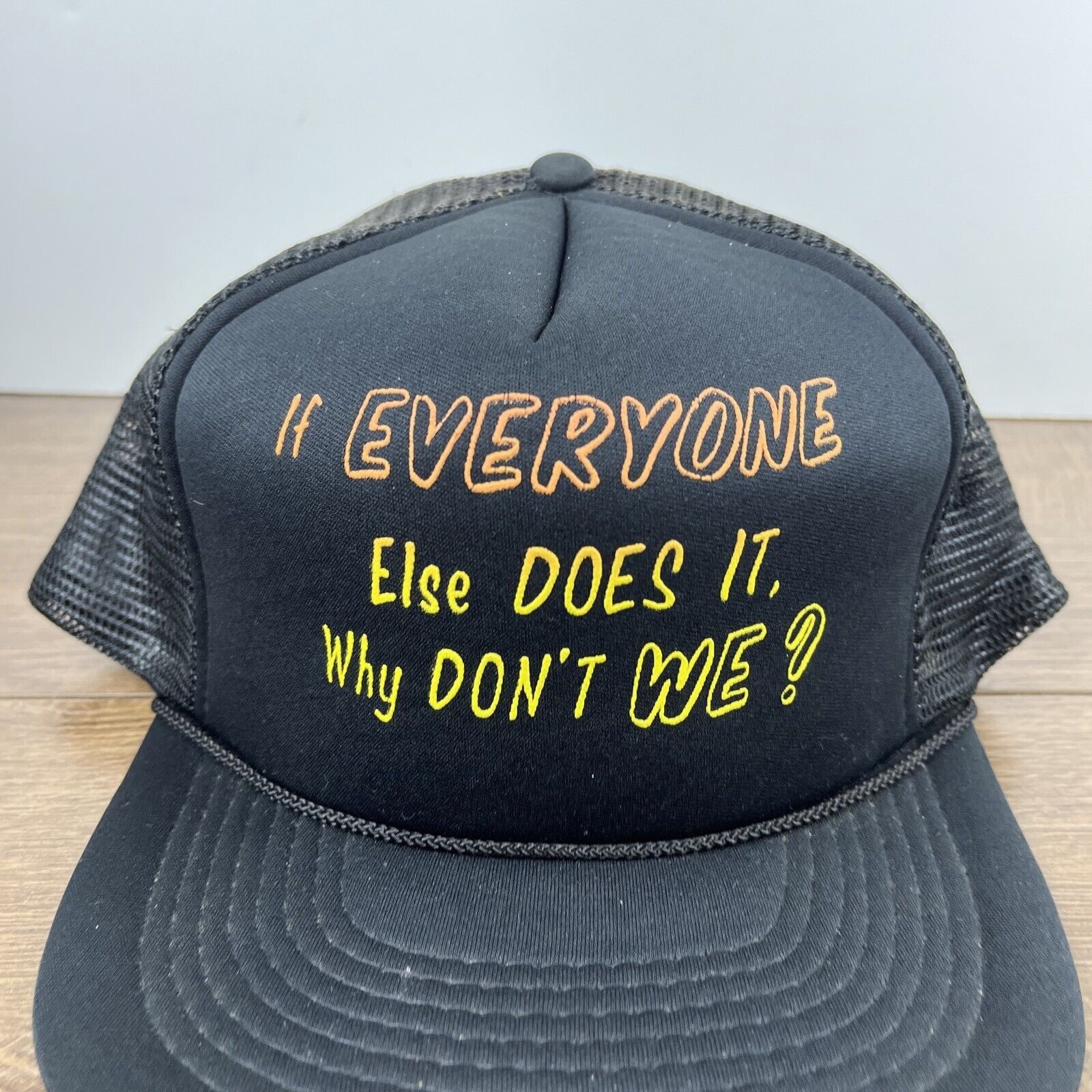 Other If Everyone Does It Hat Why Don’t We Snapback Adjustable Adu Size ONE SIZE - 6 Thumbnail