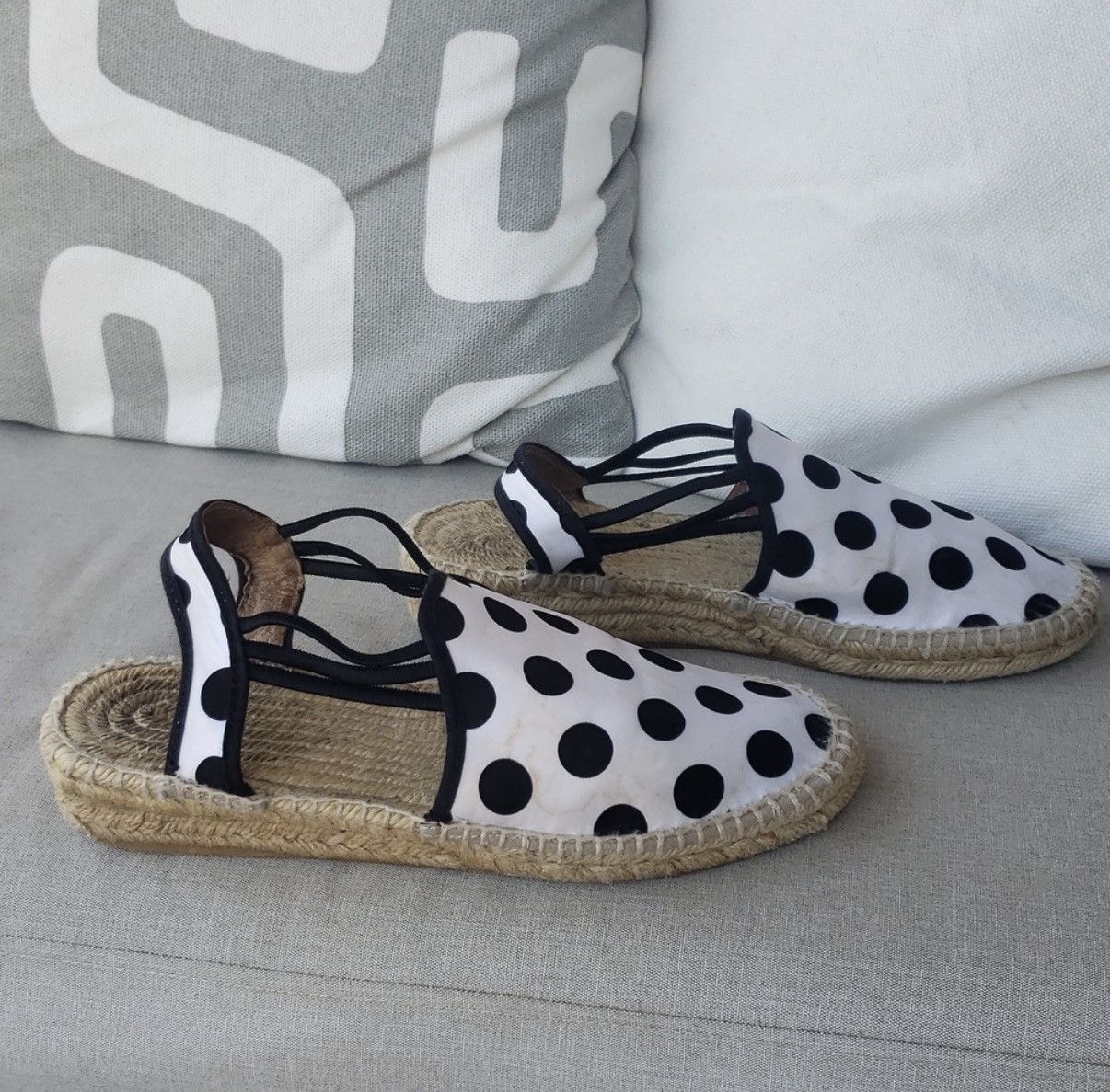 Other Spanish Polka Dot Espadrilles, Size 8 Size US 8 / IT 38 - 7 Thumbnail