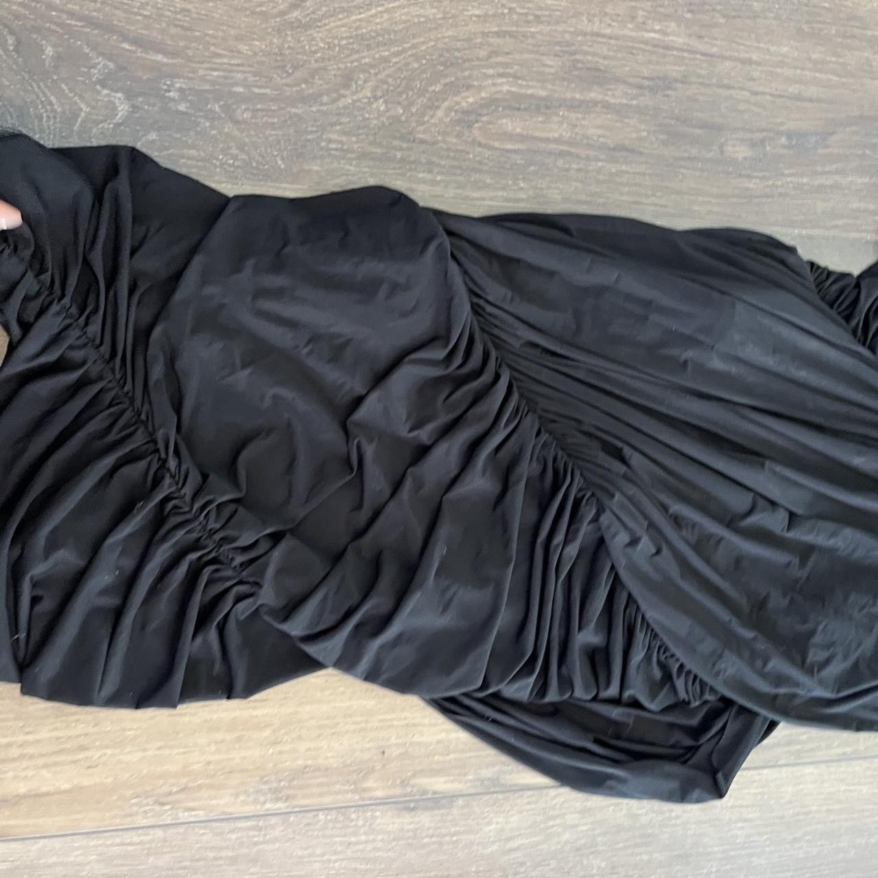 Rick Owens Rick Owens SS23 Draped One Shoulder Mini Dress Size S / US 4 / IT 40 - 5 Thumbnail