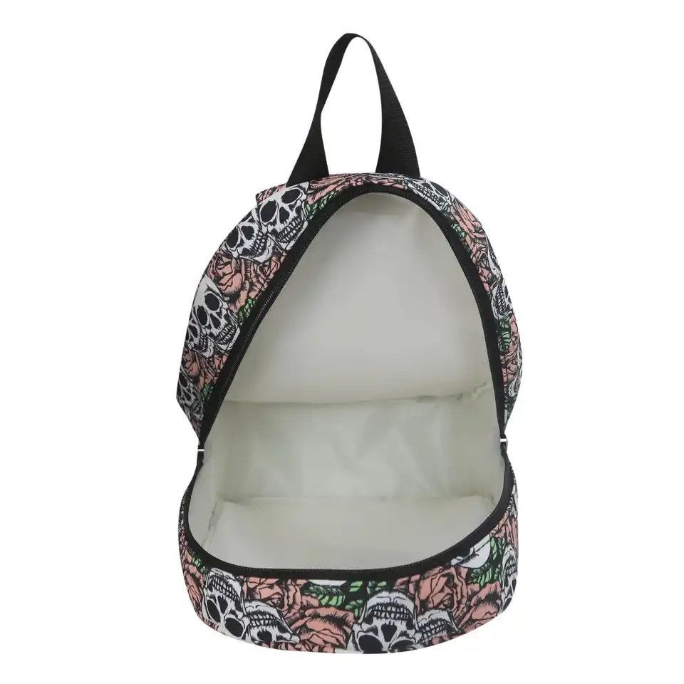 Other Commuting Skull Rose Personalized Fashion Backpack Size ONE SIZE - 4 Thumbnail