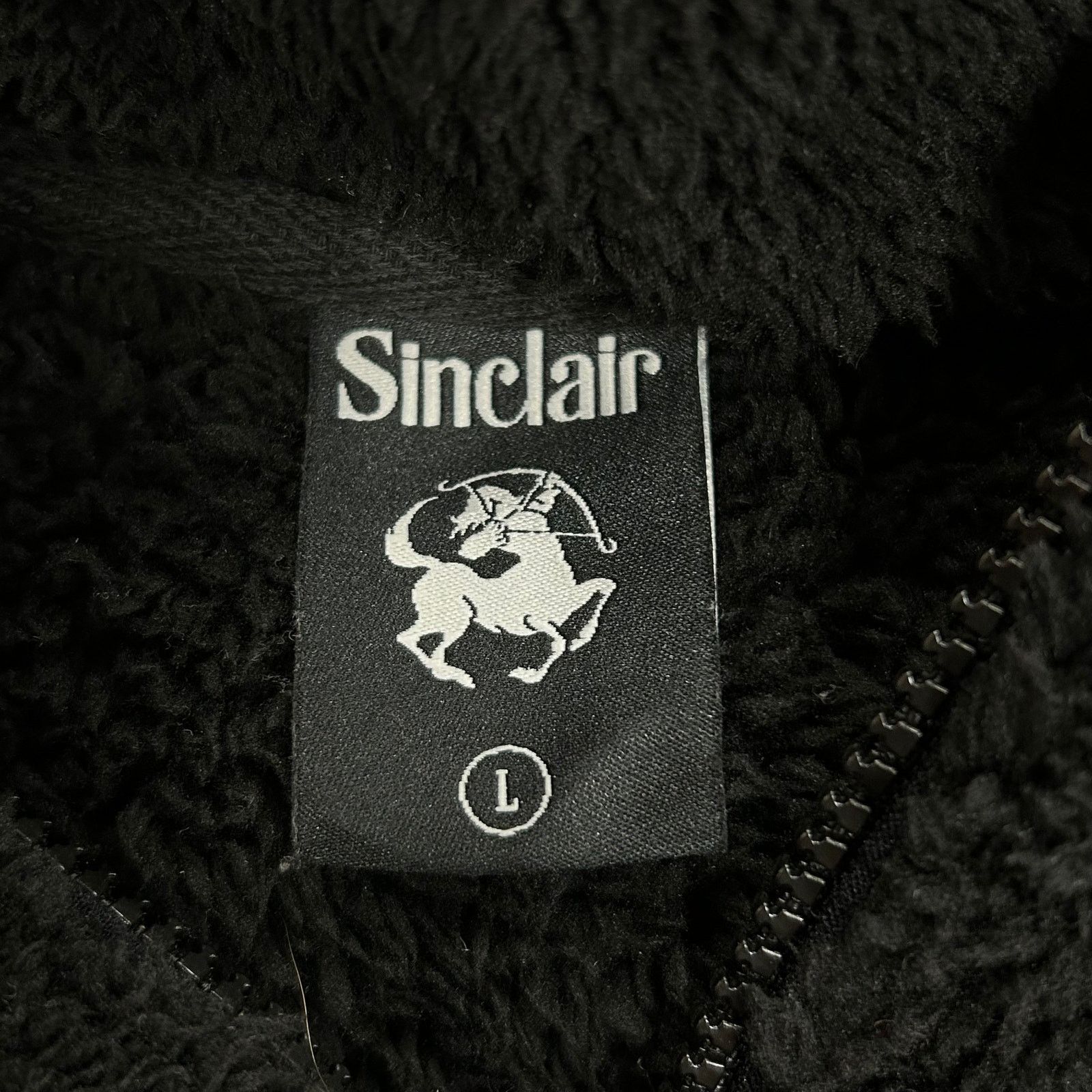Sinclair Global Sinclair Black Fleece Sincozy Zip Up Jacket size Large L B11 Size US L / EU 52-54 / 3 - 4 Thumbnail