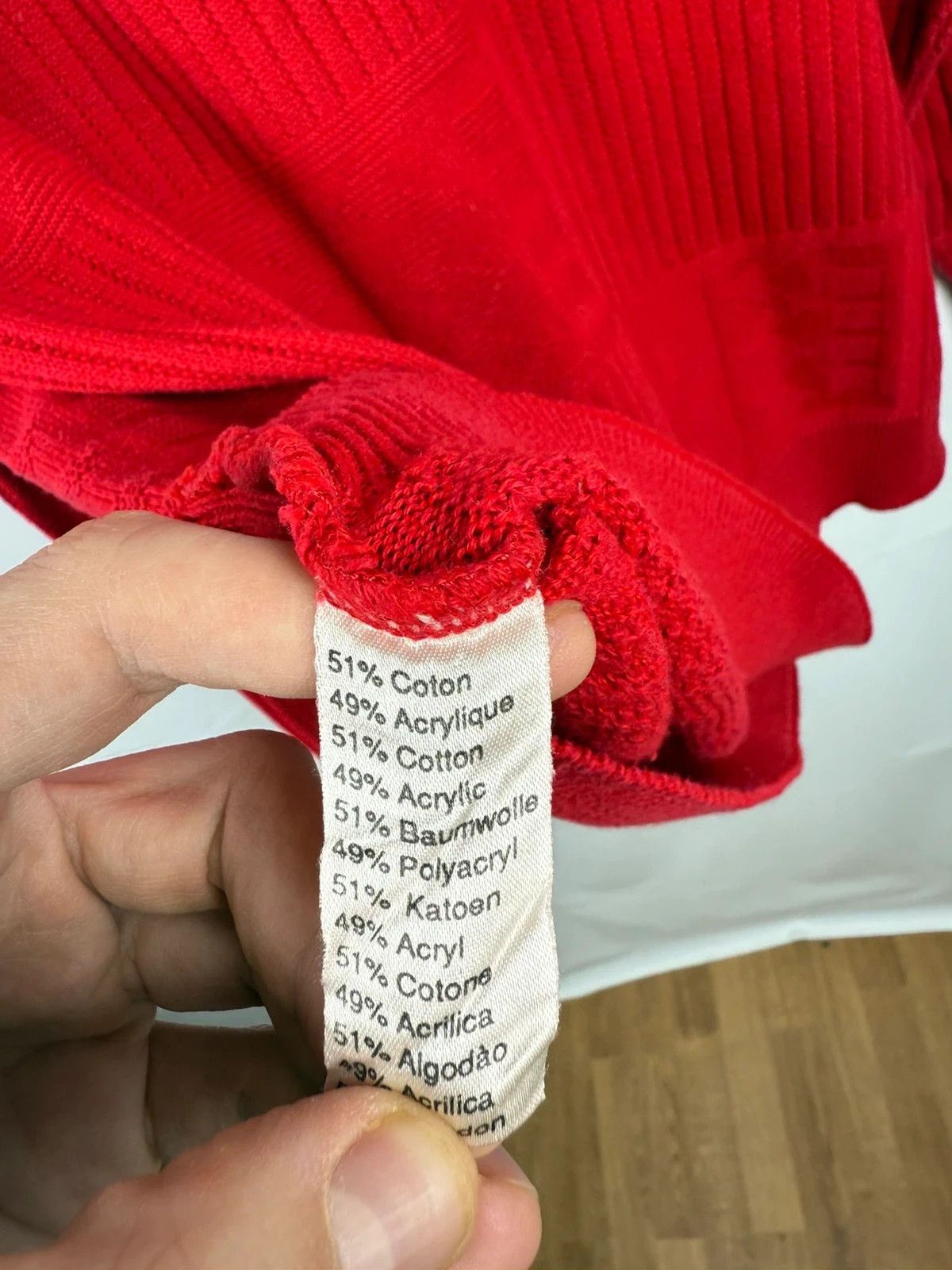 Lacoste Lacoste Chemise Vintage Sweater Geometric size 6-XL Size US XL / EU 56 / 4 - 8 Thumbnail