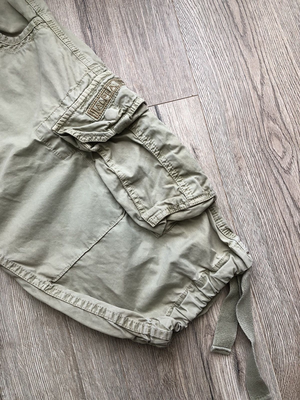 Alpha Industries Alpha Industries Cargo Military Shorts Vintage Size US 31 - 2 Thumbnail