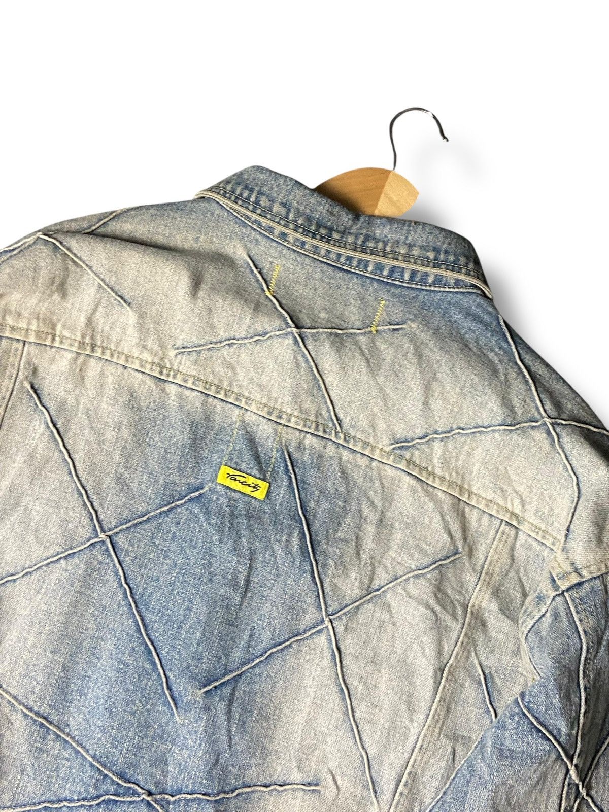 Japanese Brand Varcity USA Denim Jeans Jacket (154) Size US L / EU 52-54 / 3 - 6 Thumbnail