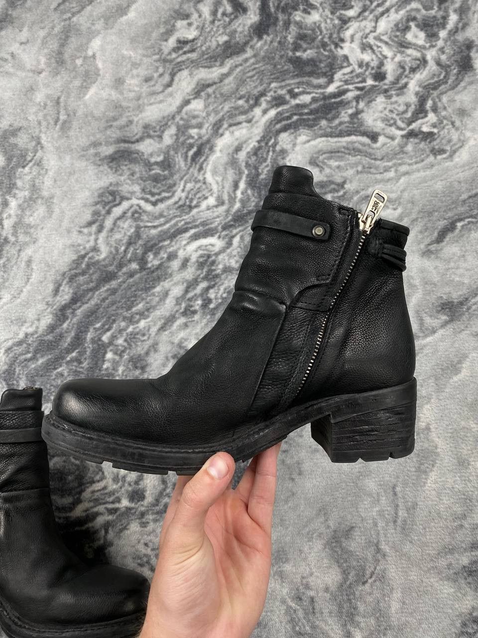 A.S.98 A.S.98 Airstep Leather Boots With Heels Women Size 39 Black Size US 9 / IT 39 - 8 Thumbnail