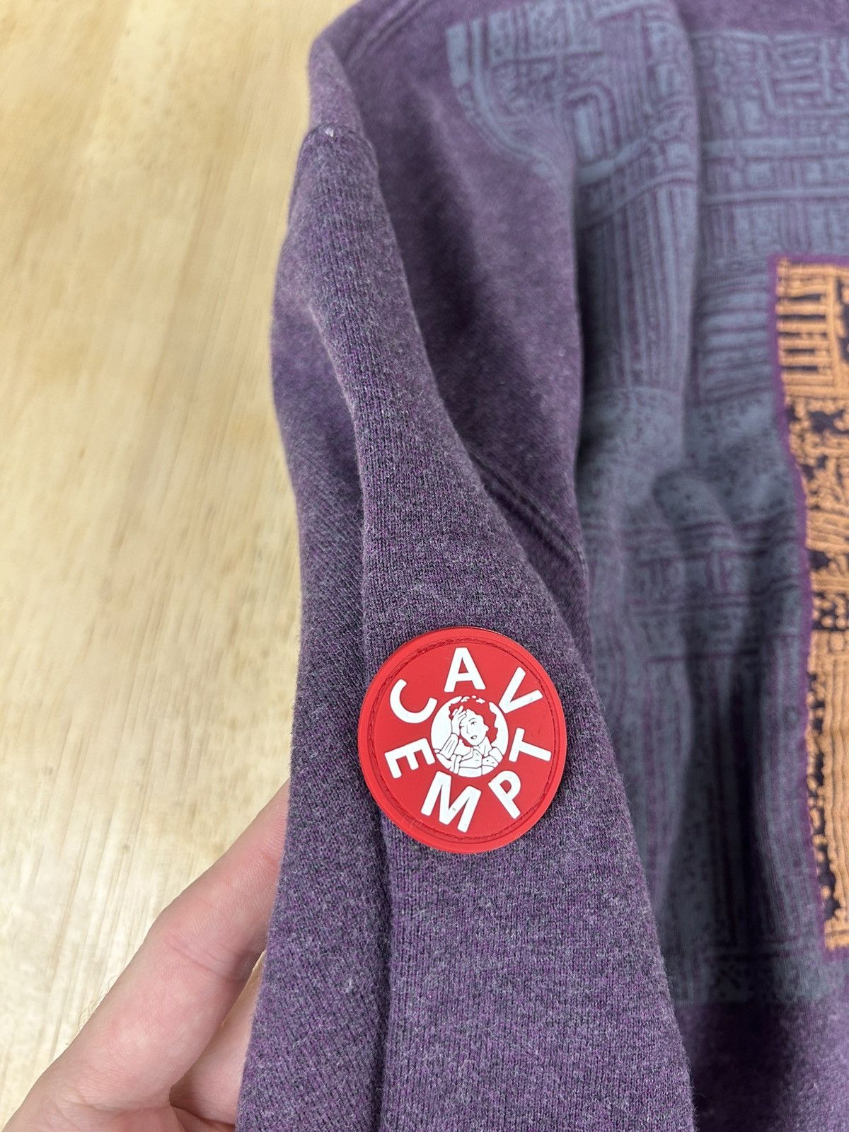 Cav Empt Cav Empt A/W19 Exterior Half Zip Sweatshirt XL Size US XL / EU 56 / 4 - 9 Thumbnail