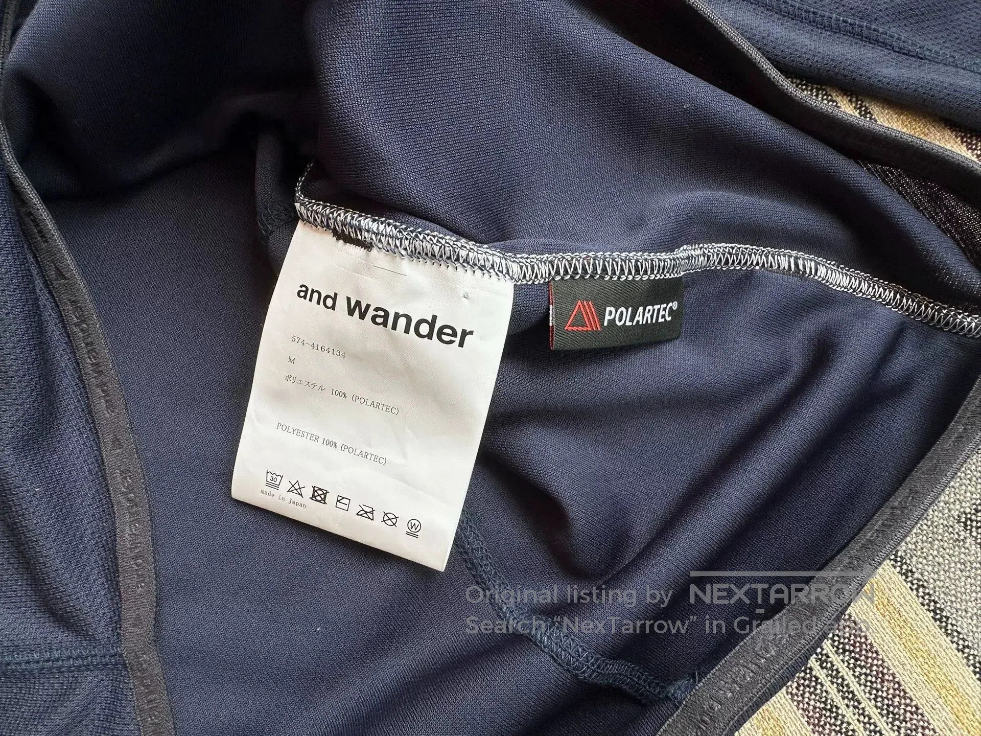 And Wander outdoor quick-dry long sleeve t-shirt. Size US M / EU 48-50 / 2 - 7 Thumbnail