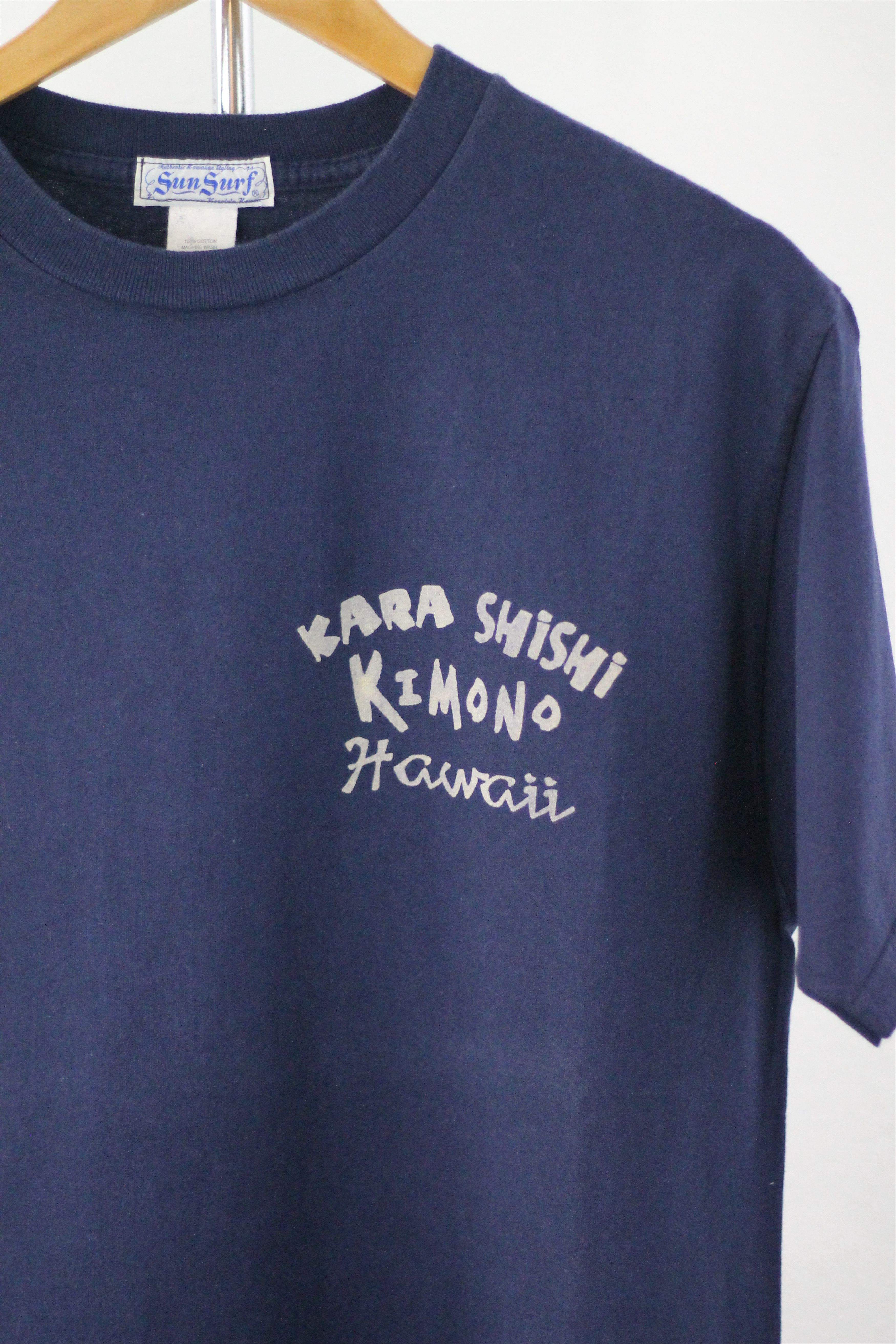 Japanese Brand × Sun Surf × Vintage Vintage SUN SURF Kara ShiShi T-Shirt. Size US M / EU 48-50 / 2 - 2 Thumbnail