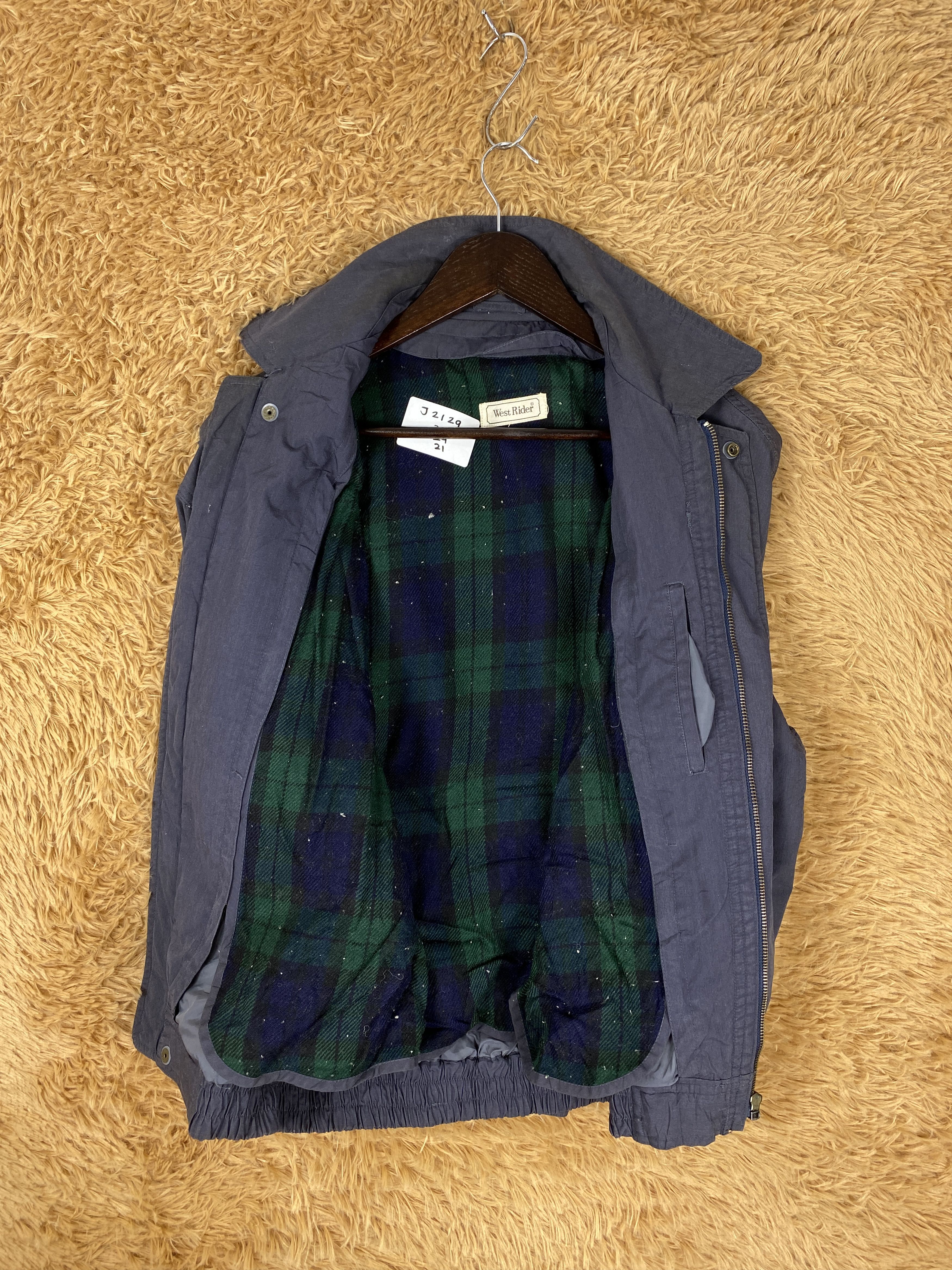 Vintage Vintage West Rider Checked Lining Jacket J2129 Size US M / EU 48-50 / 2 - 6 Thumbnail