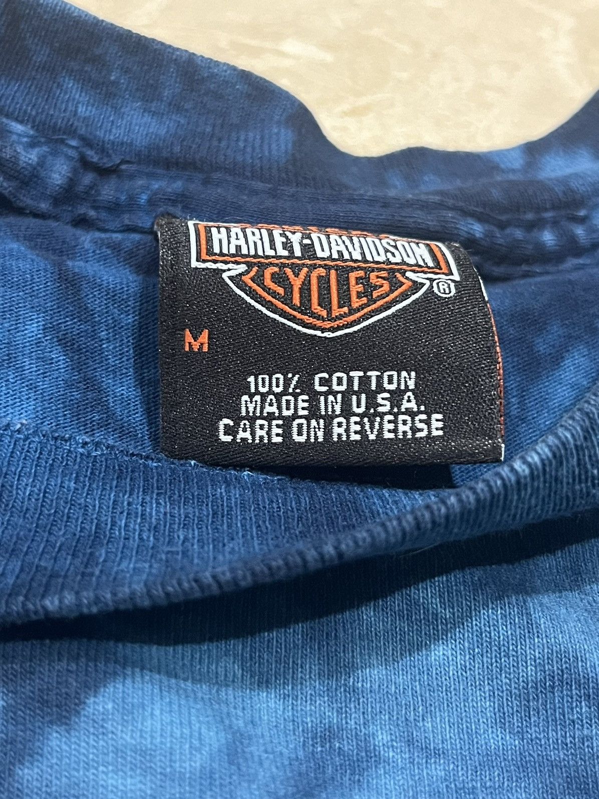 Harley Davidson Y2K Tribal Harley Davidson Tie Dye Tee Size US M / EU 48-50 / 2 - 4 Thumbnail