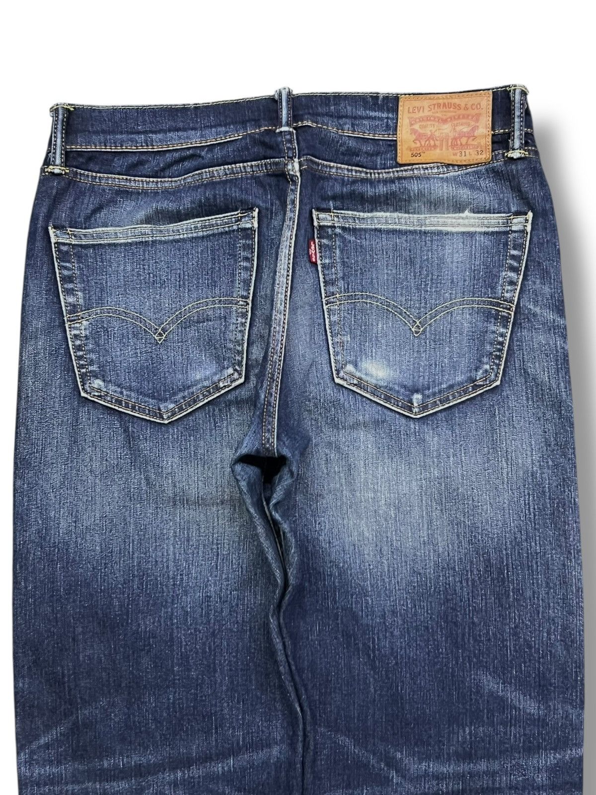 Levi's Loose Vintage Levi’s 505 - Faded Wash, Distressed Denim Size US 33 - 5 Thumbnail