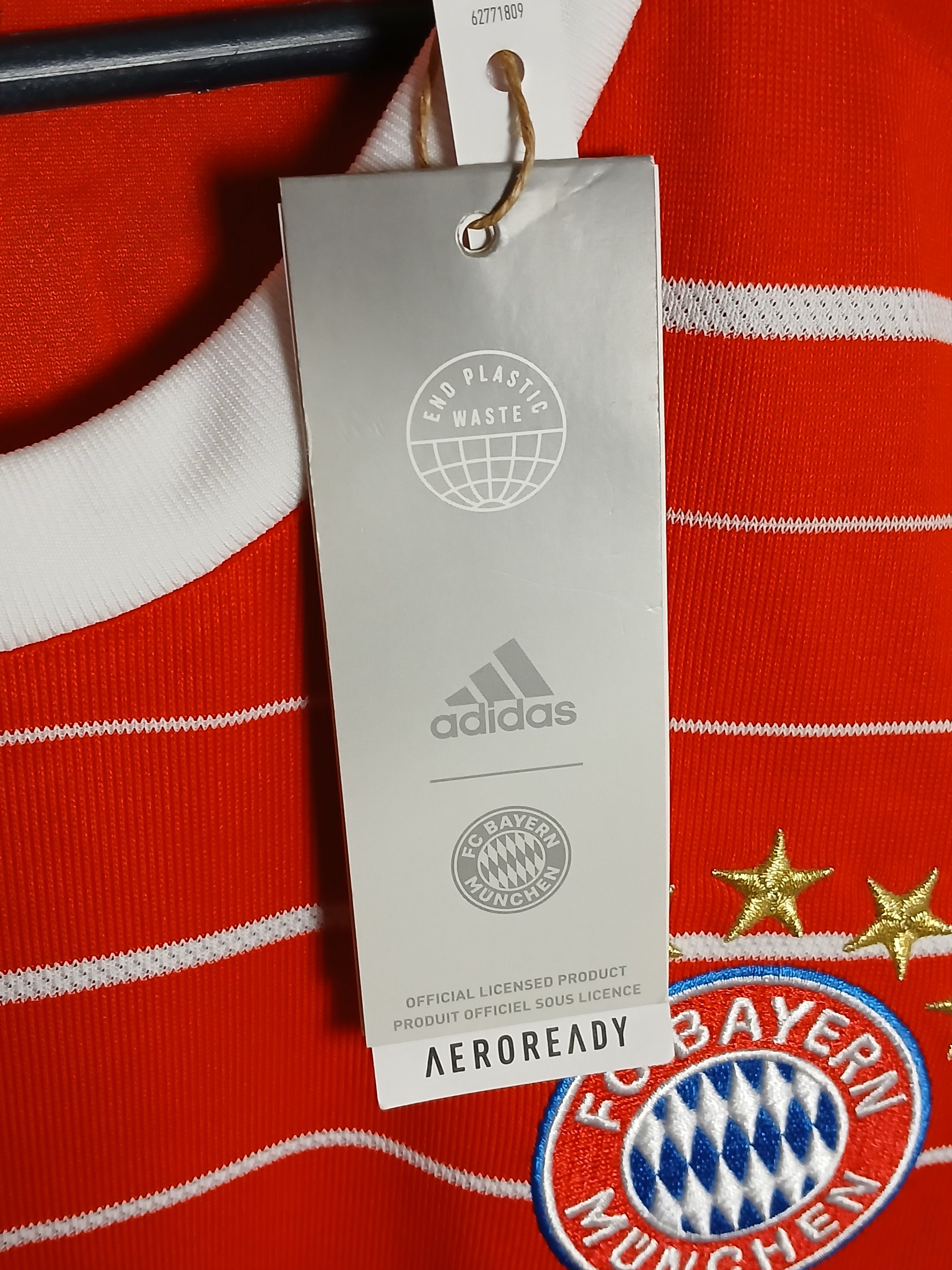 Adidas New Bayern Munich 22/23 Home Football Jersey T-Shirt Size US XXL / EU 58 / 5 - 10 Thumbnail