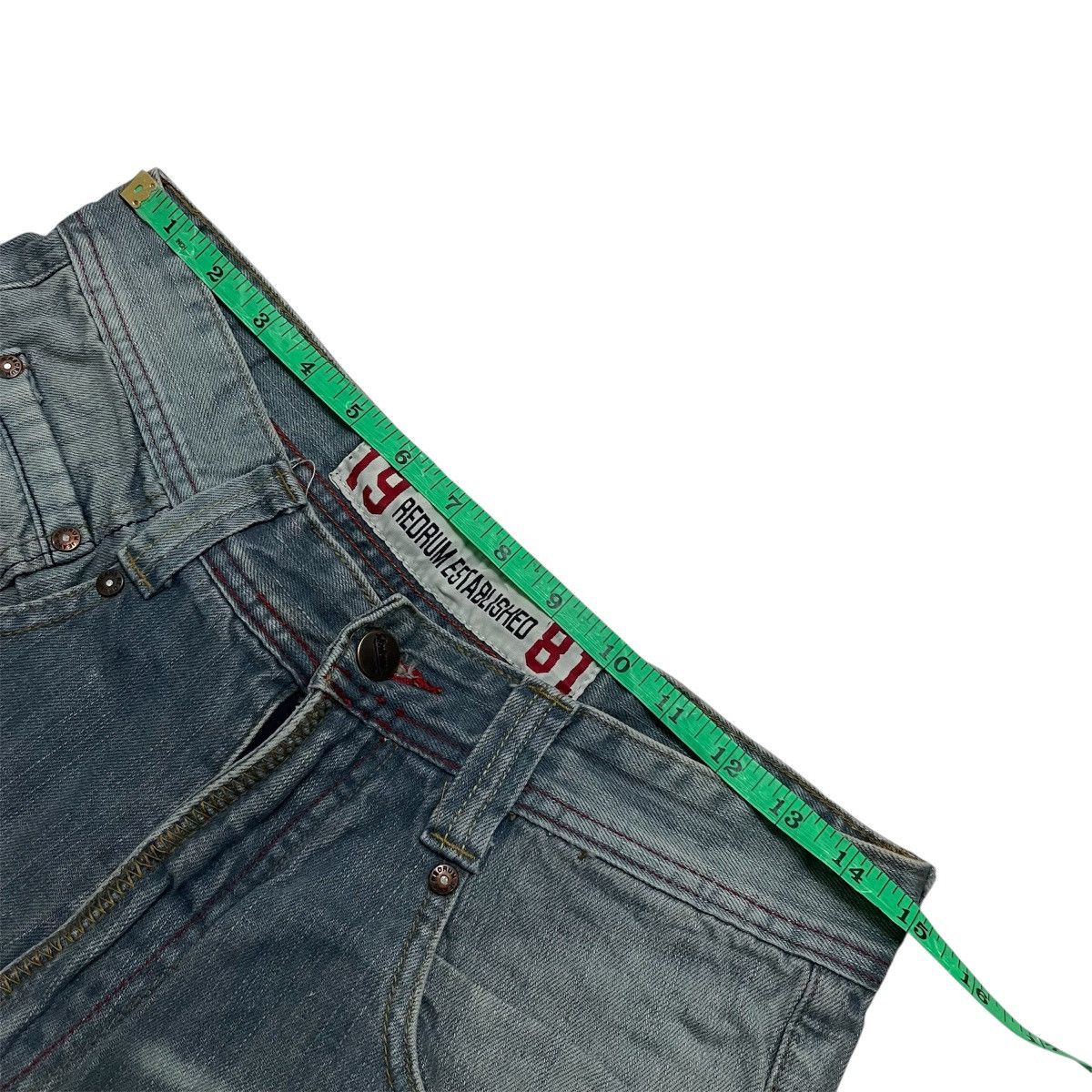 Southpole Baggy Jeans Skater Y2k Vintage Denim Redrum Clothing Company Size US 30 / EU 46 - 7 Thumbnail