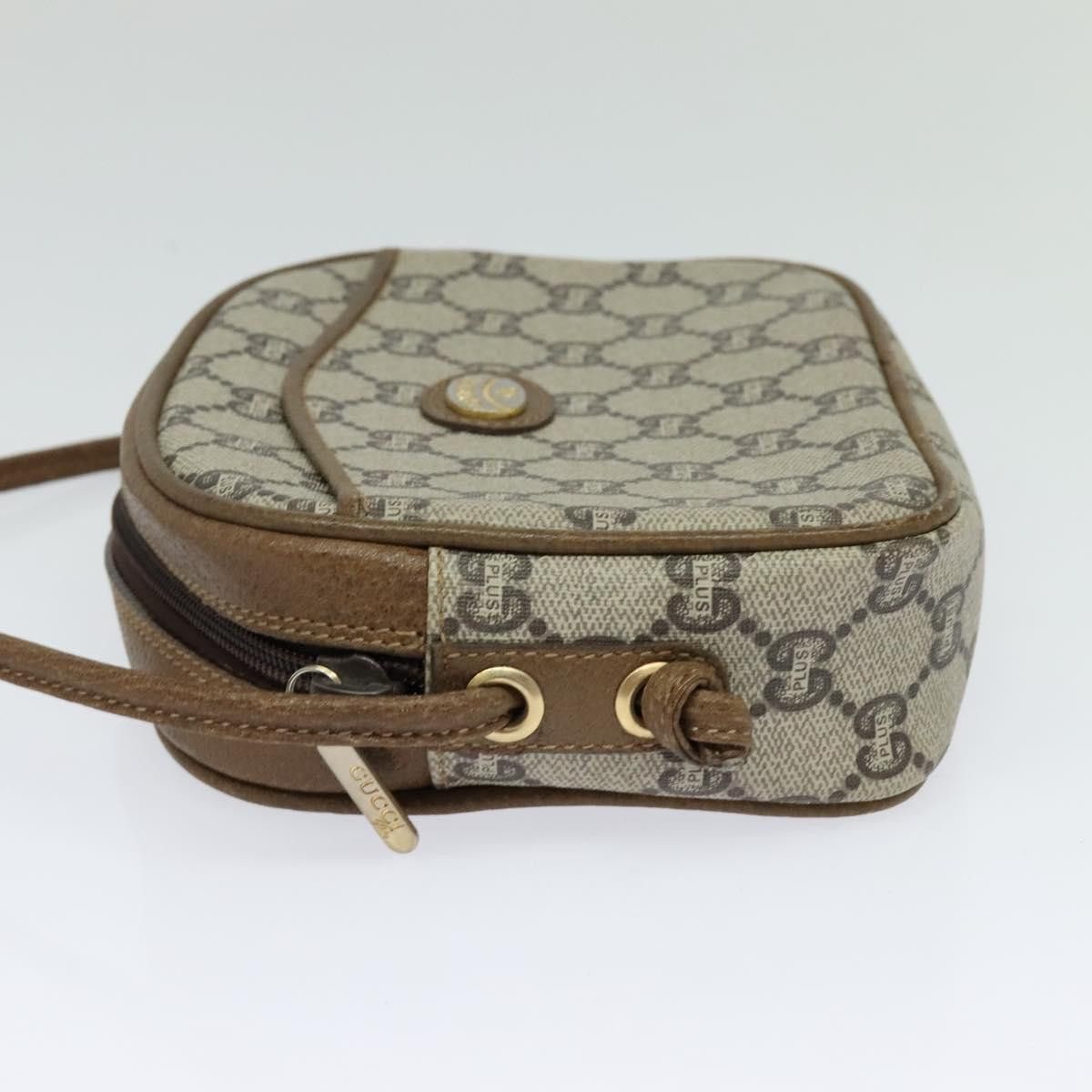 Gucci GUCCI GG Plus Supreme Shoulder Bag Pvc Beige Size ONE SIZE - 4 Thumbnail