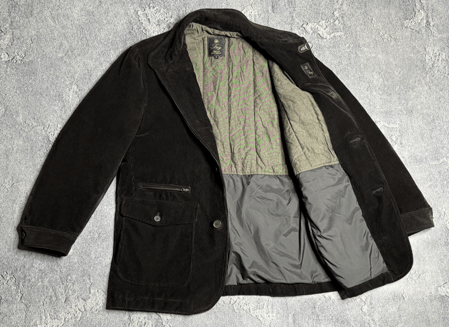 Fay FAY corduroy men's jacket M Size US M / EU 48-50 / 2 - 6 Thumbnail