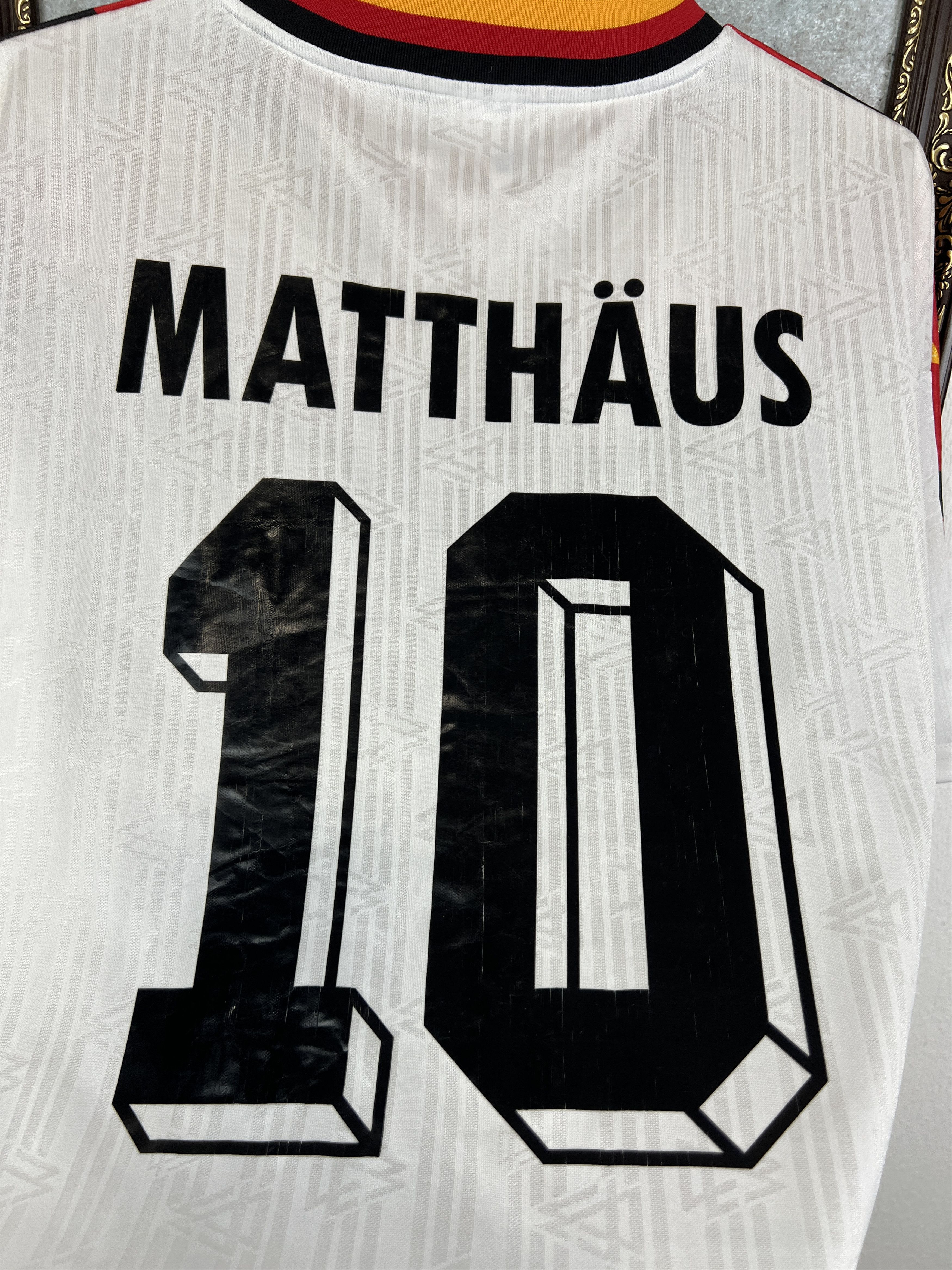 Vintage Germany Football Shirt Matthaus Replica Soccer Trikot Jersey Size US XL / EU 56 / 4 - 10 Thumbnail