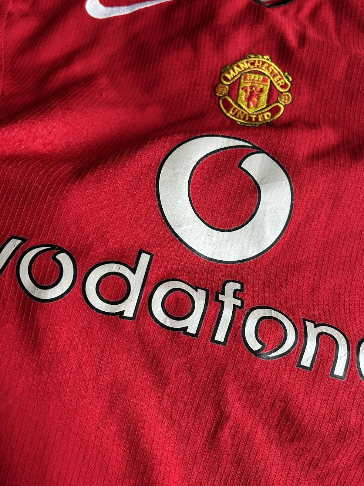 Nike × Vintage Manchester United 2004/2005 Home Shirt Youth Kids M 140-152 Size US XXS / EU 40 - 5 Thumbnail