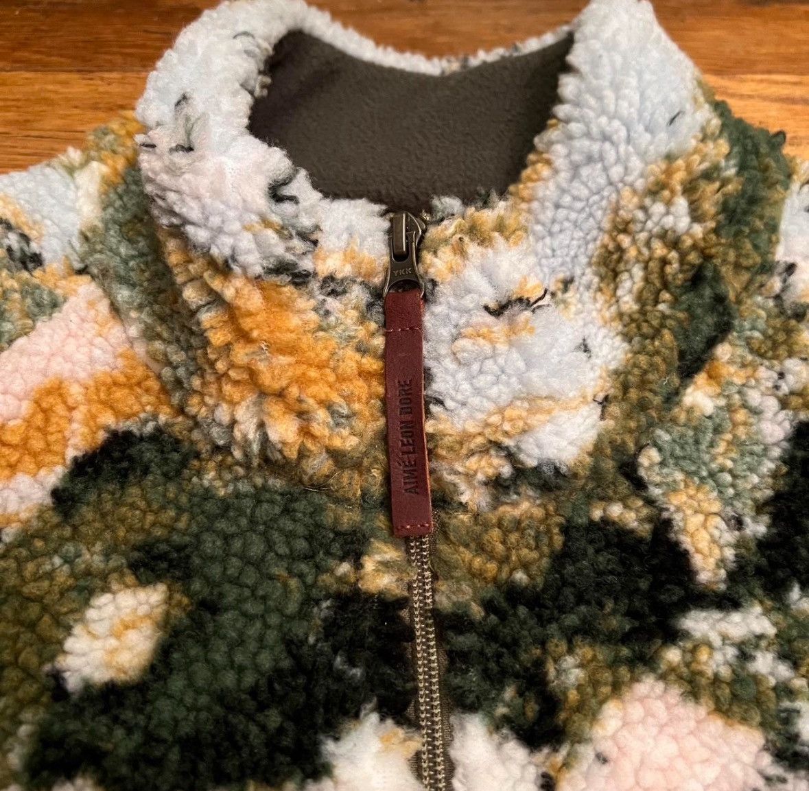 Aime Leon Dore Aime Leon Dore Topio Sherpa Fleece Jacket Size US XL / EU 56 / 4 - 3 Thumbnail