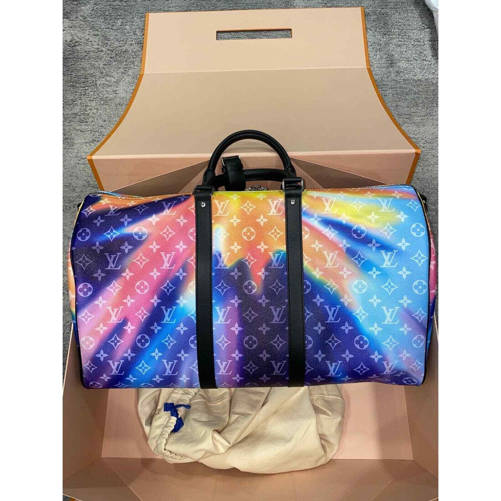 Louis Vuitton Louis Vuitton Keepall Bandouliere Weekend Travel Bag Size ONE SIZE - 7 Thumbnail